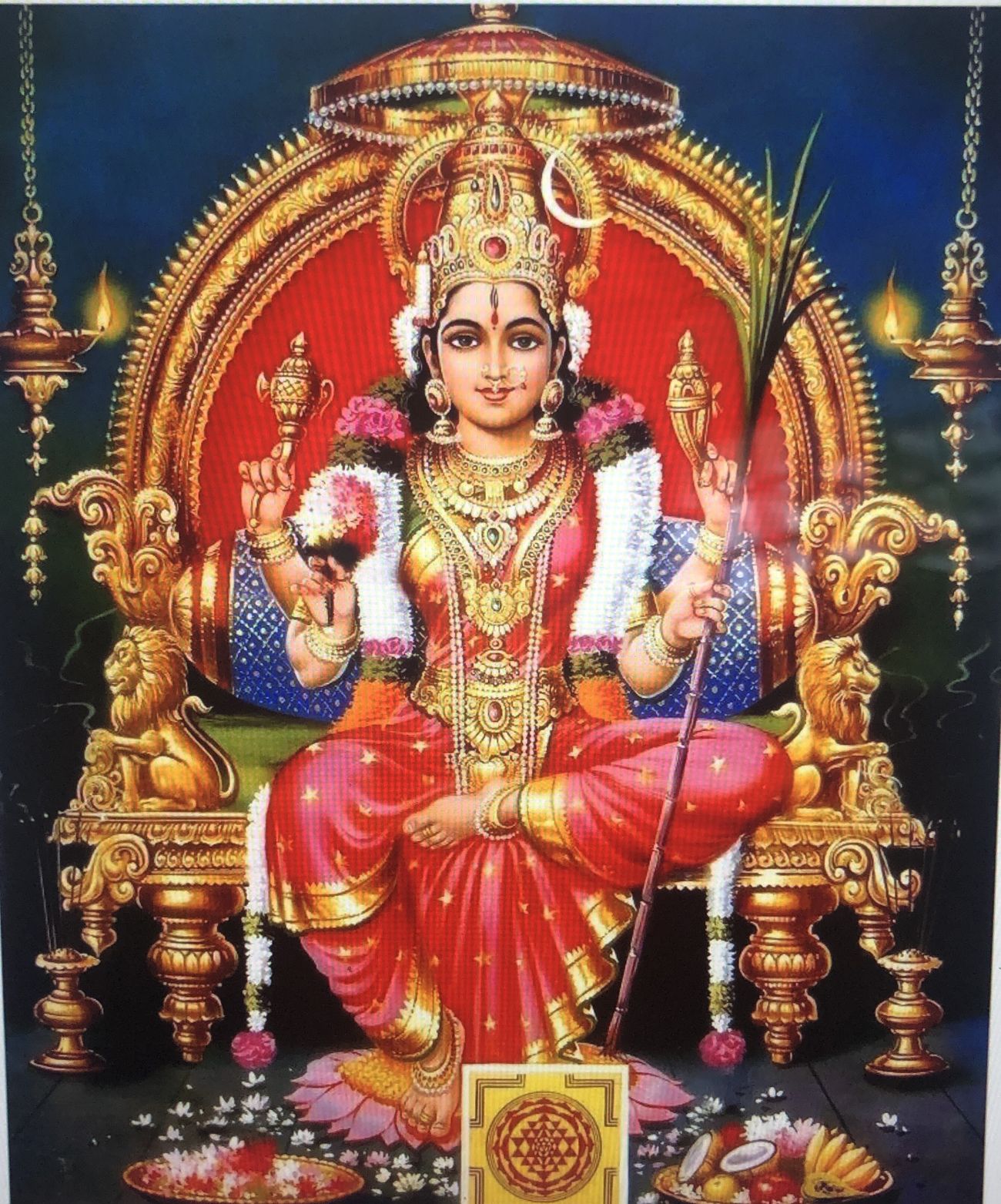 Vasanta Navaratri or Lalitha Navaratri. Durga, Shakti goddess, Devi durga