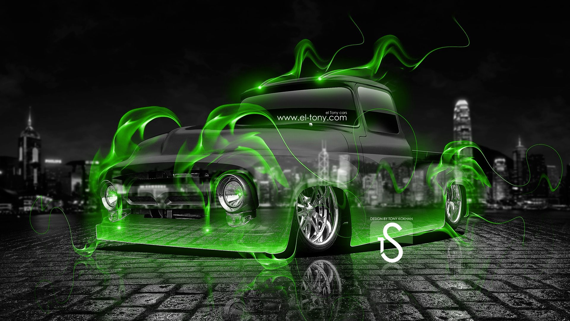 Neon Green Car Wallpaper Free Neon Green Car Background