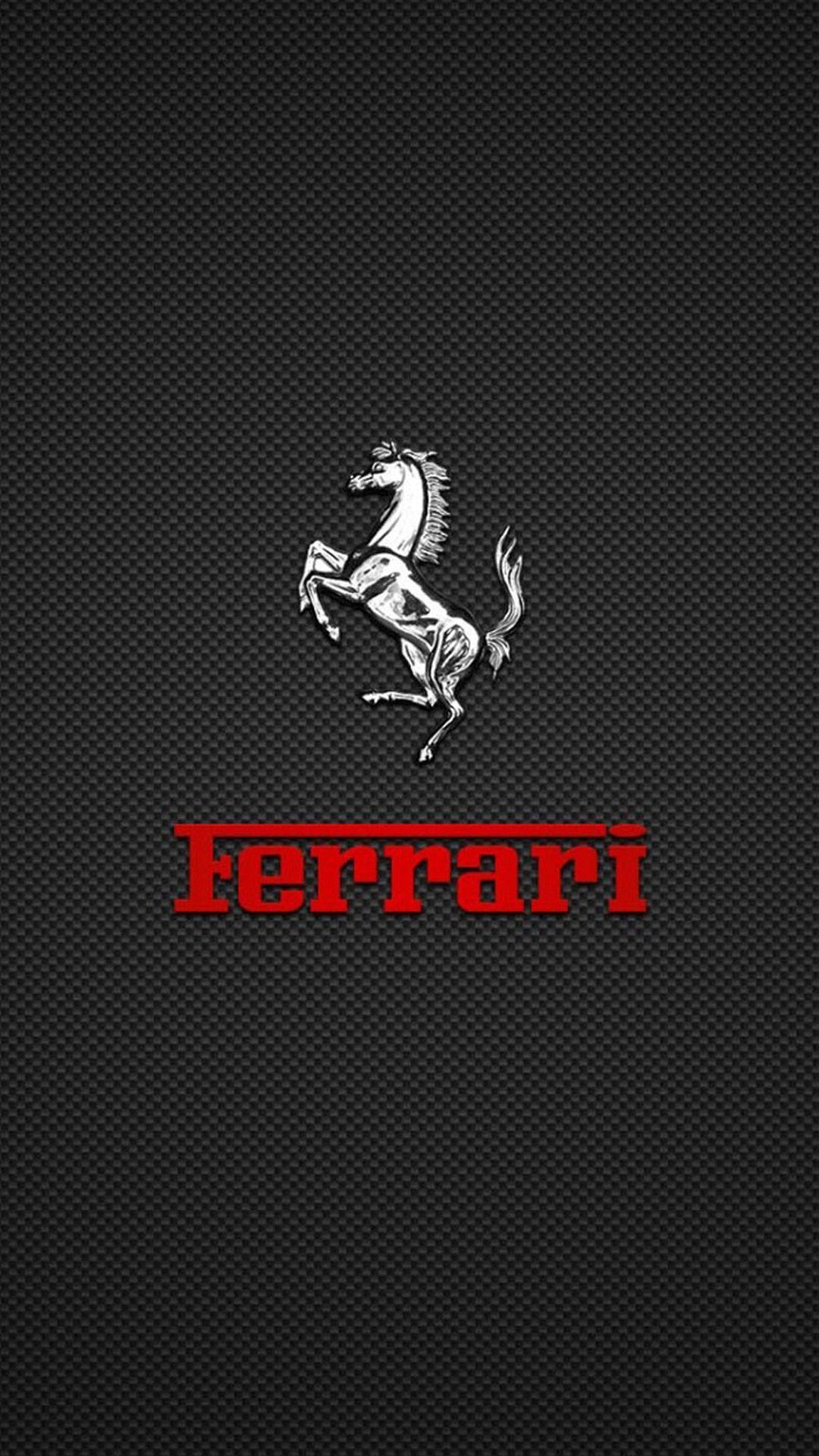 Ferrari Logo iPhone Wallpaper