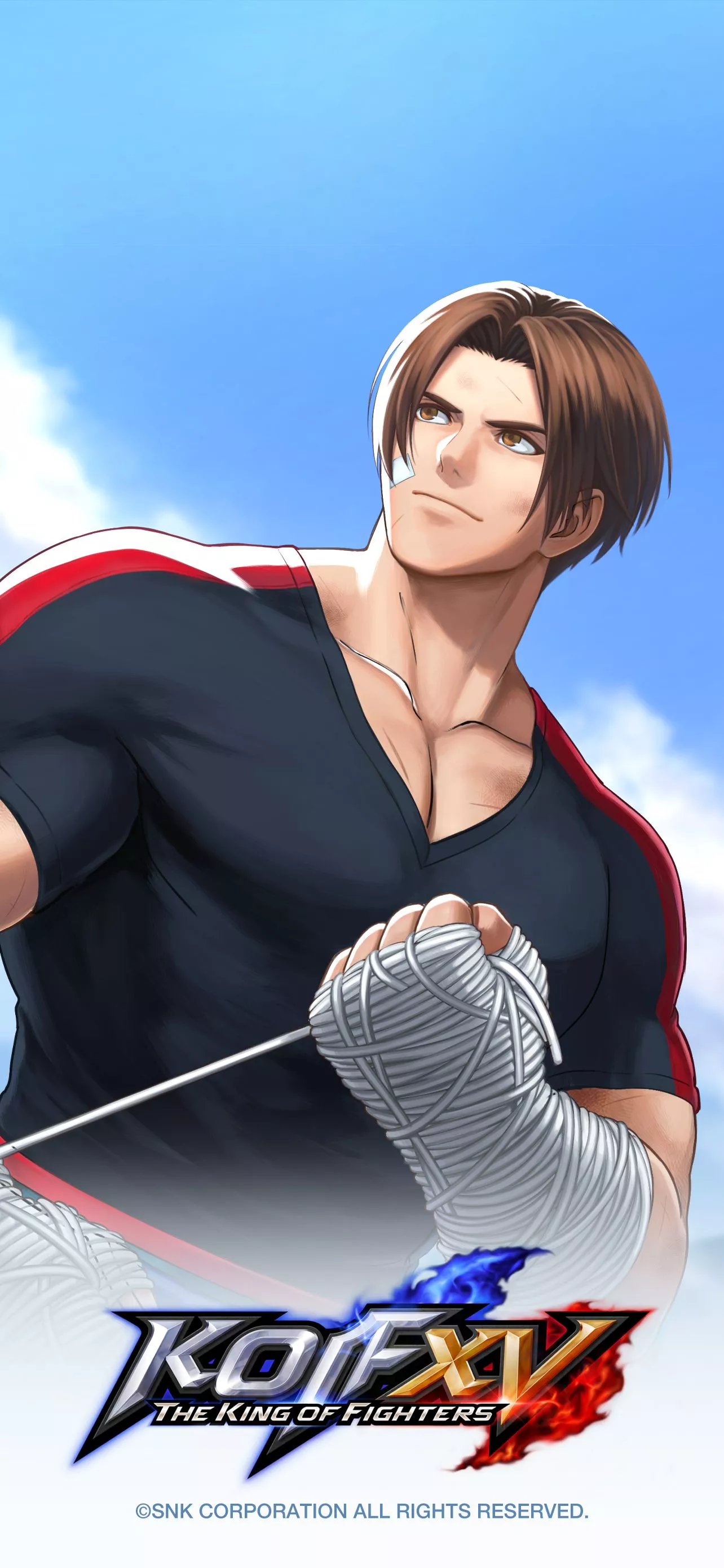 SNK GLOBAL - ＼Get your free smartphone wallpaper!／ Get your hands on this awesome smartphone wallpaper of KOF XV's latest DLC character, KIM KAPHWAN! Please save it and use it today♪ #