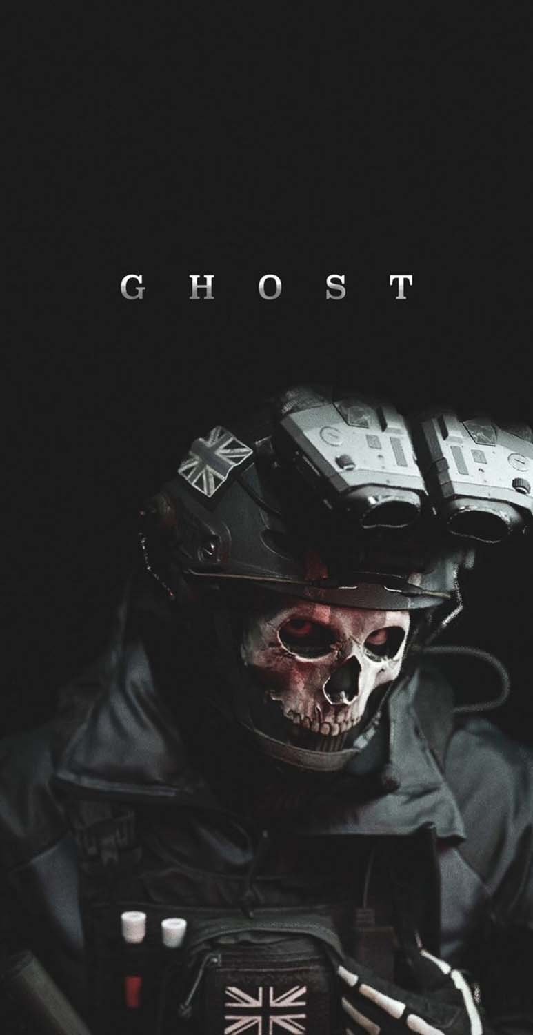 Ghost COD 4K iPhone Wallpapers - Wallpaper Cave