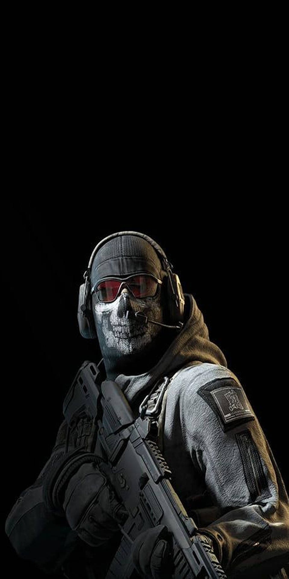Download Call Of Duty Phone Skull Mask Ghost Wallpaper