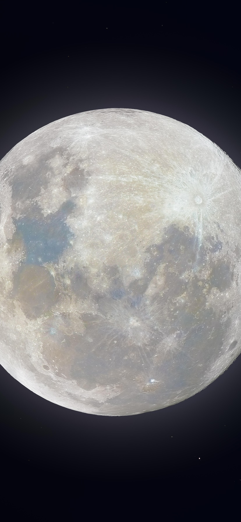 Wallpaper / Earth Moon Phone Wallpaper, Super Snow Moon, 828x1792 free download