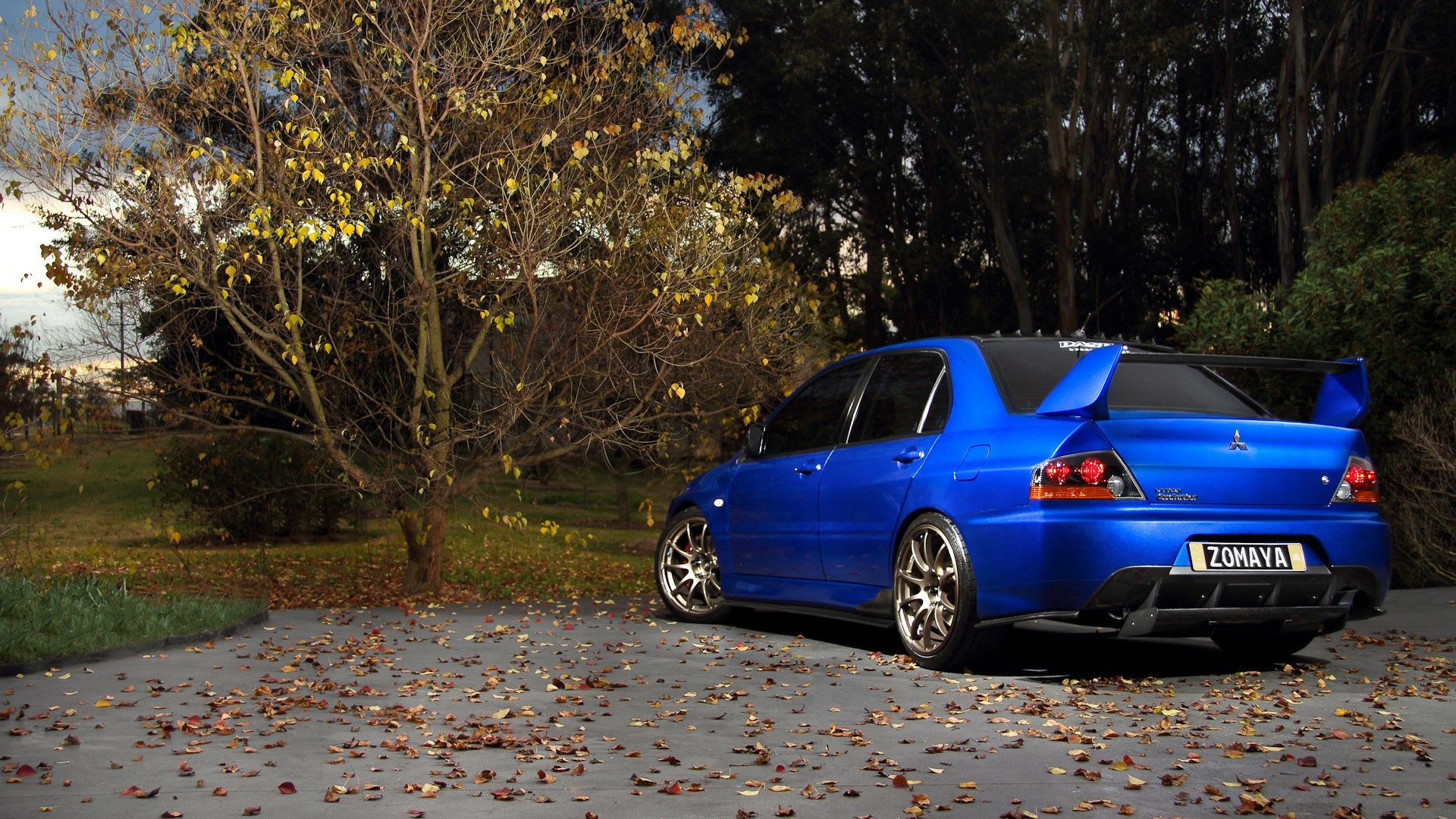 Wallpaper, 1920x1080 px, car, Mitsubishi Lancer Evo IX 1920x1080