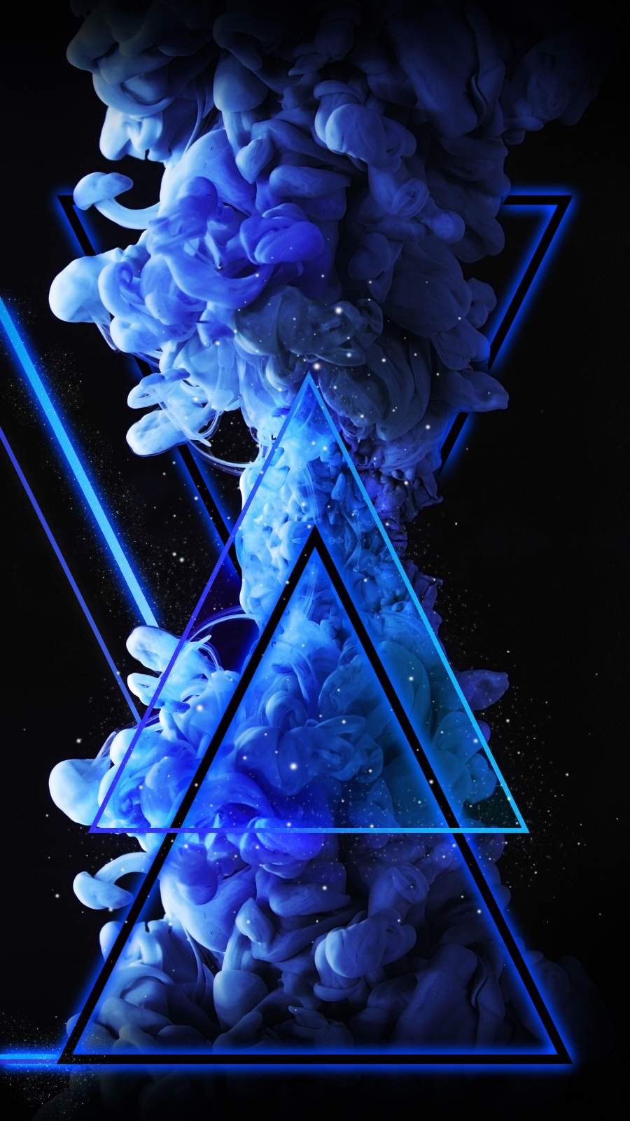 Free download Blue Triangle Neon Smoke Bomb iPhone Wallpaper 4K Best of [900x1600] for your Desktop, Mobile & Tablet. Explore 4K Neon Smoke Wallpaper. Blue Smoke Wallpaper, Colored Smoke