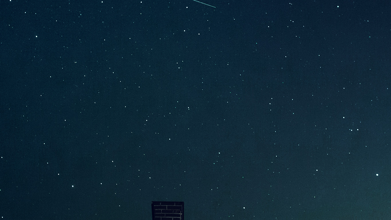 wallpaper for desktop, laptop. star night sky summer dark blue