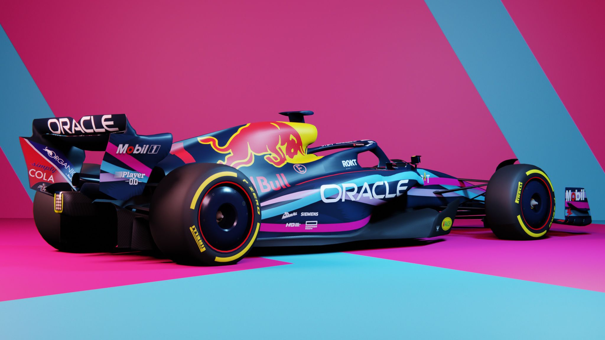 Miami Grand Prix: Red Bull unveil special RB19 livery designed by fan for US race