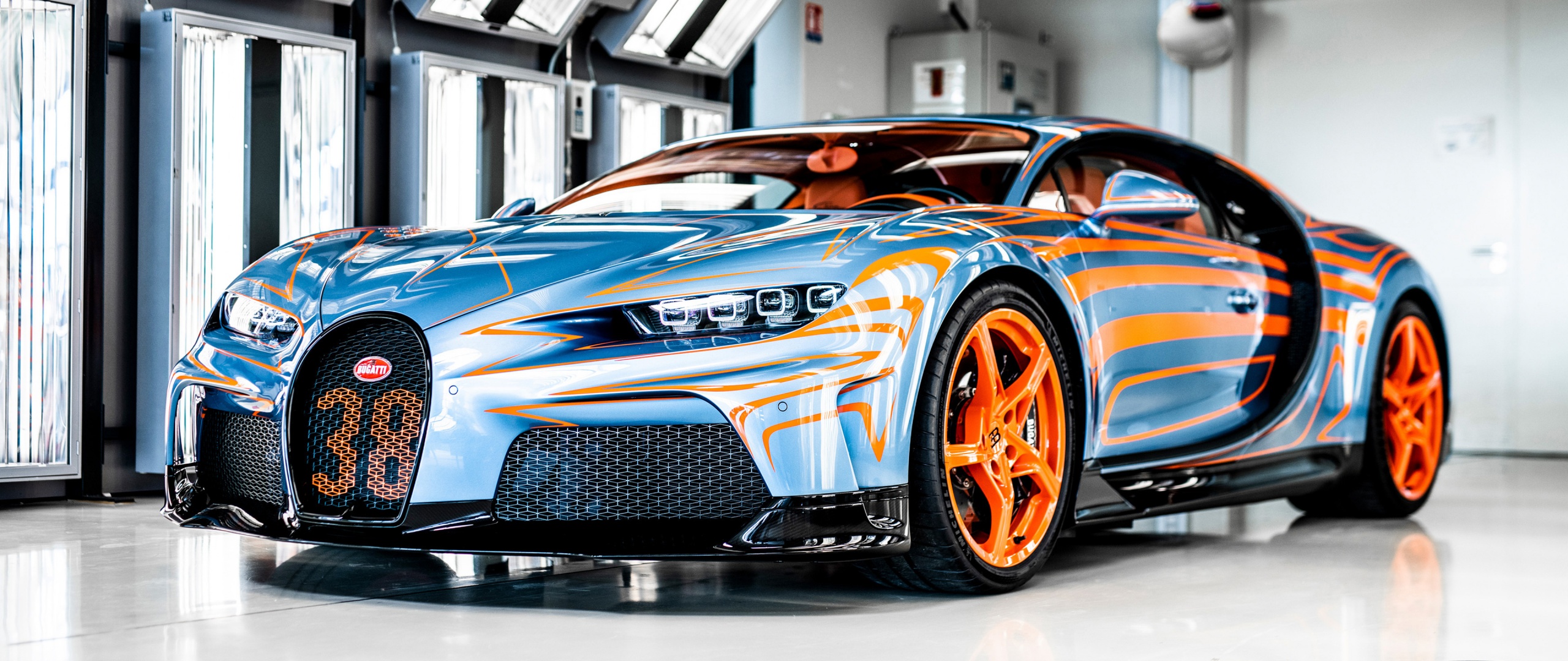 Bugatti Chiron Super Sport Vague de Lumière Wallpaper 4K, Limited edition, 2022, Cars