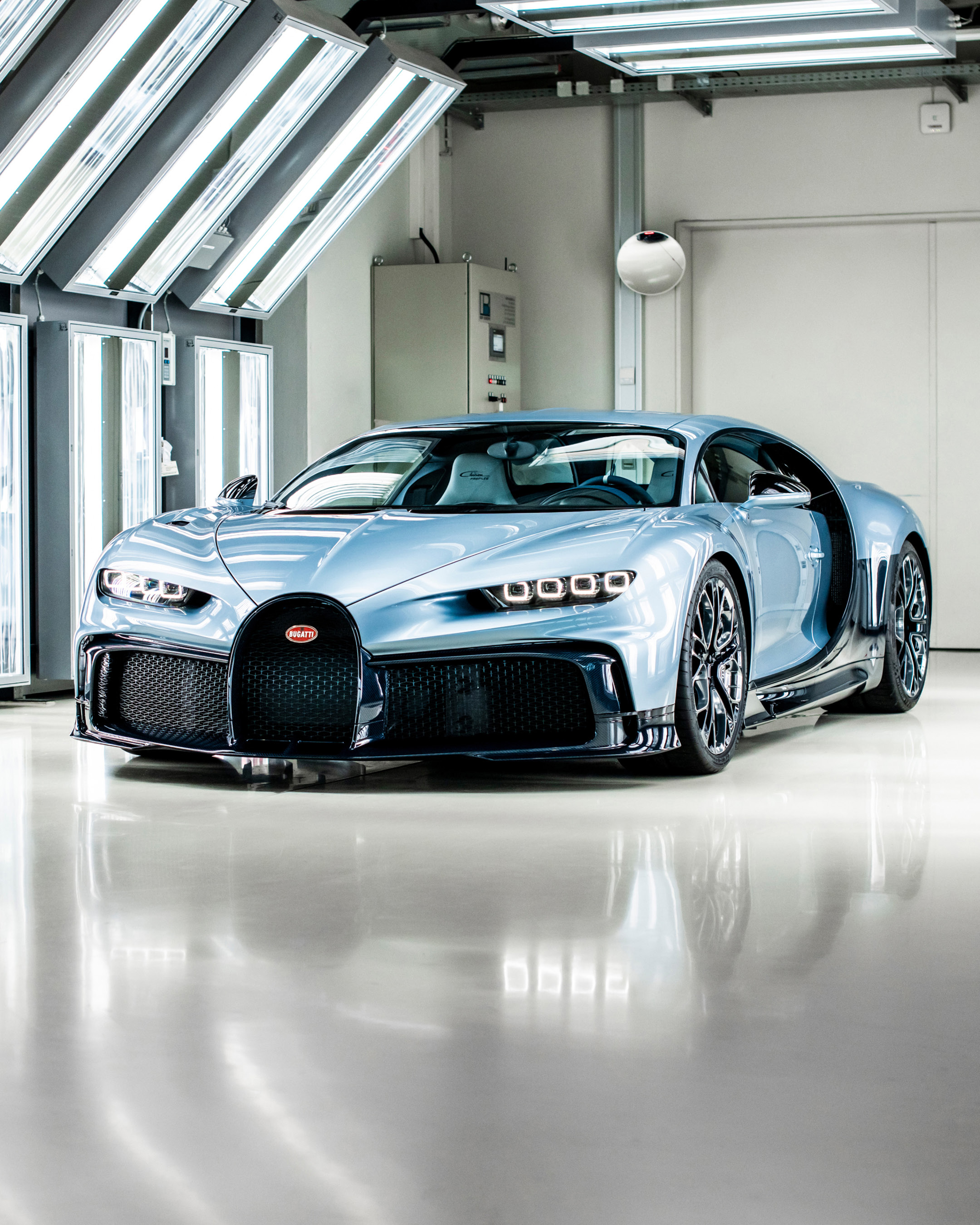 Bugatti CHIRON Profilée Never Made It To Production, Making This Pre Series Version Even More Special. The Profilée Will Be Offered At Auction In Paris On 1 February
