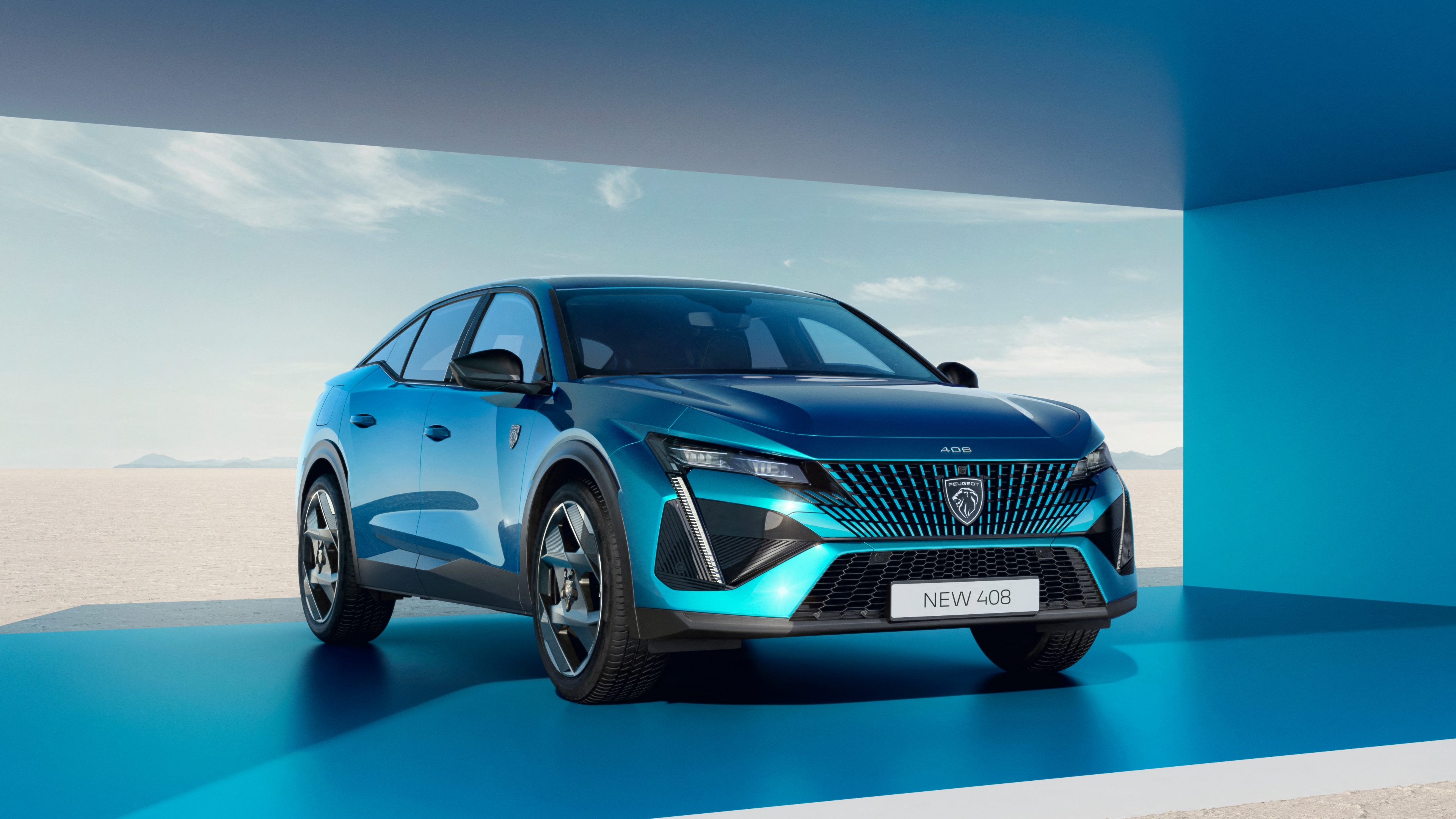 Peugeot 408 HYBRID Wallpaper 4K, Plug In Hybrid SUV, 2022, 5K