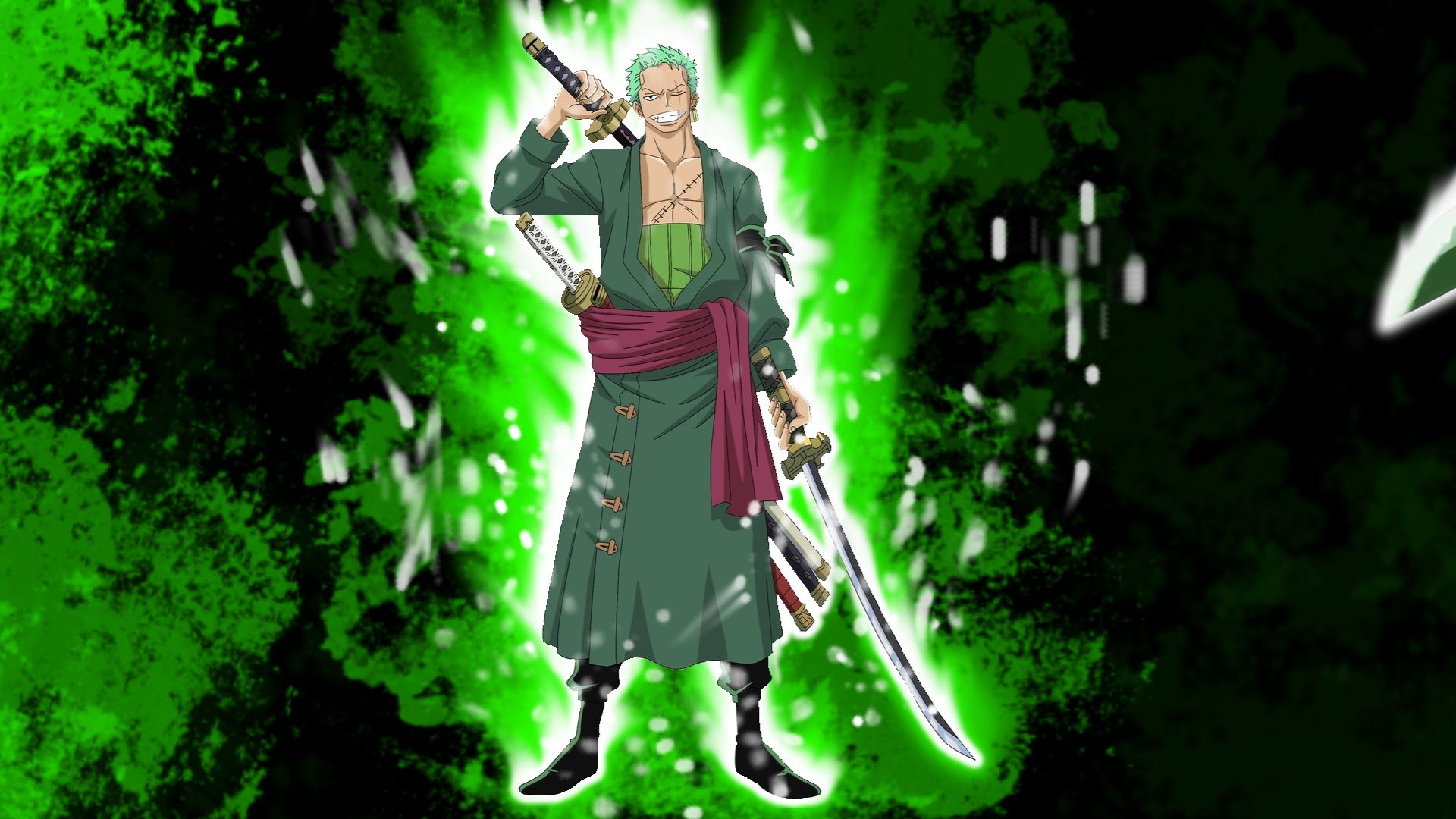 One Piece Zoro Triple Monitor Wallpaper HD • Image • WallpaperFusion by Binary Fortress Software