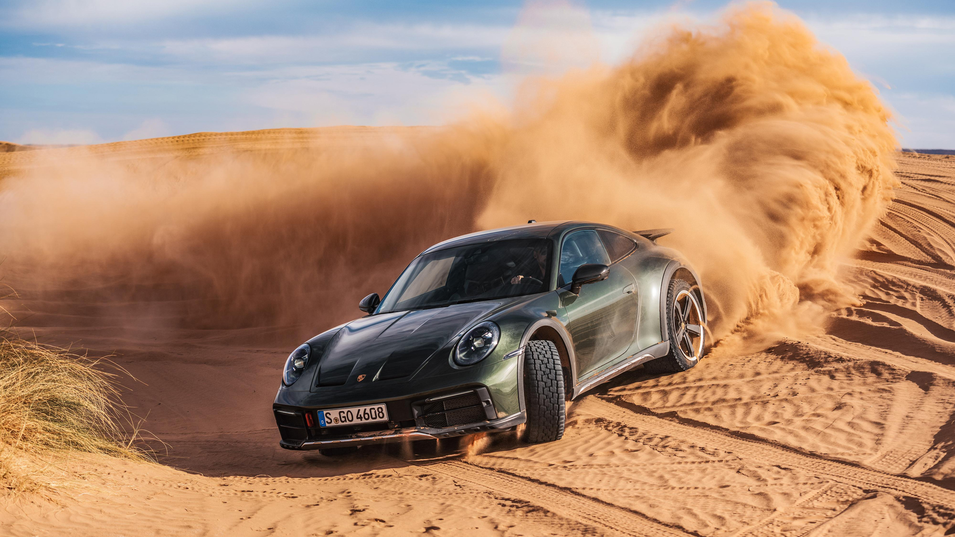 2023 Porsche 911 Dakar in Oak Green Photo Gallery