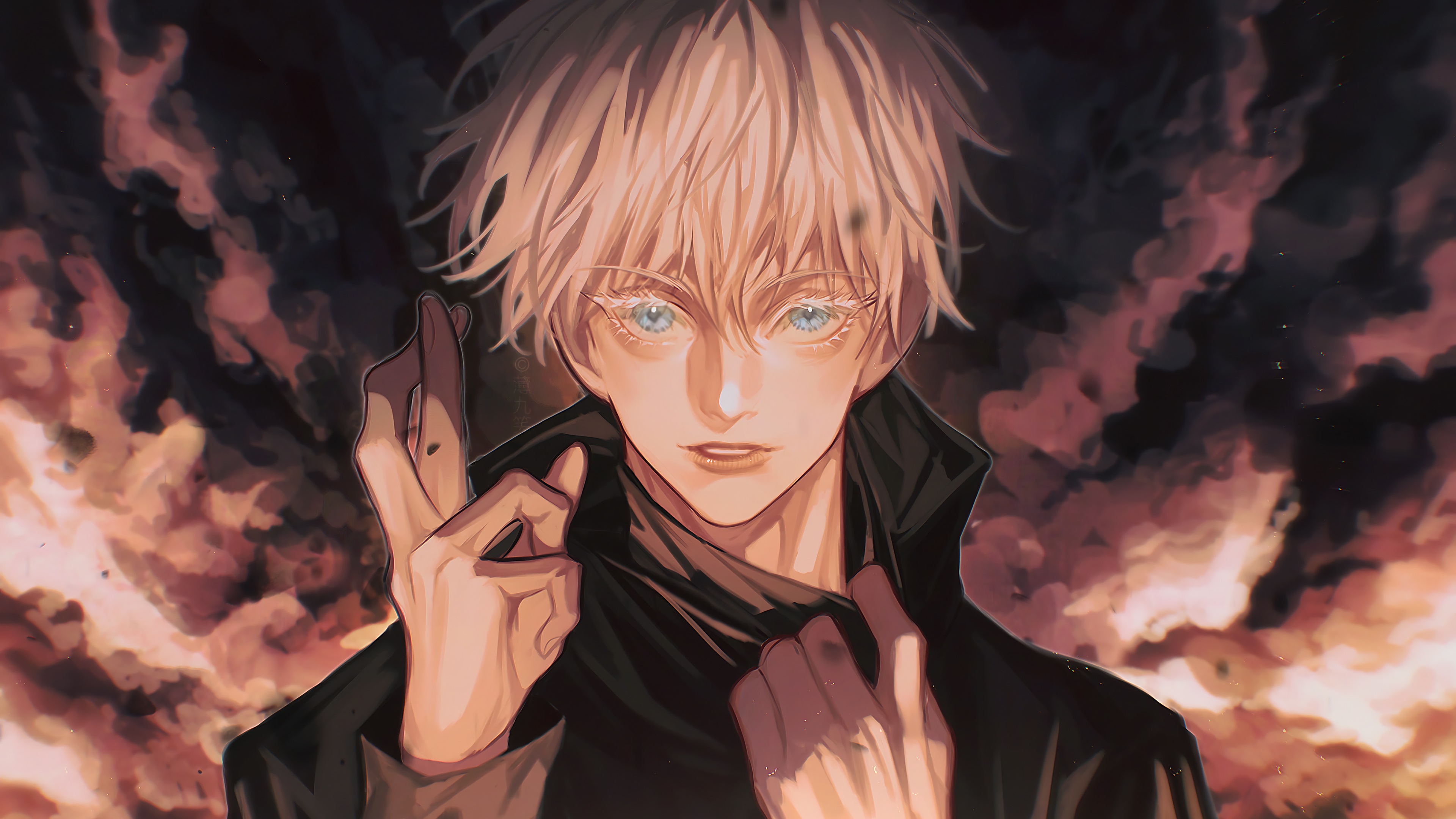 Satoru Gojo Domain Expansion Jujutsu Kaisen Wallpapers Wallpaper Cave