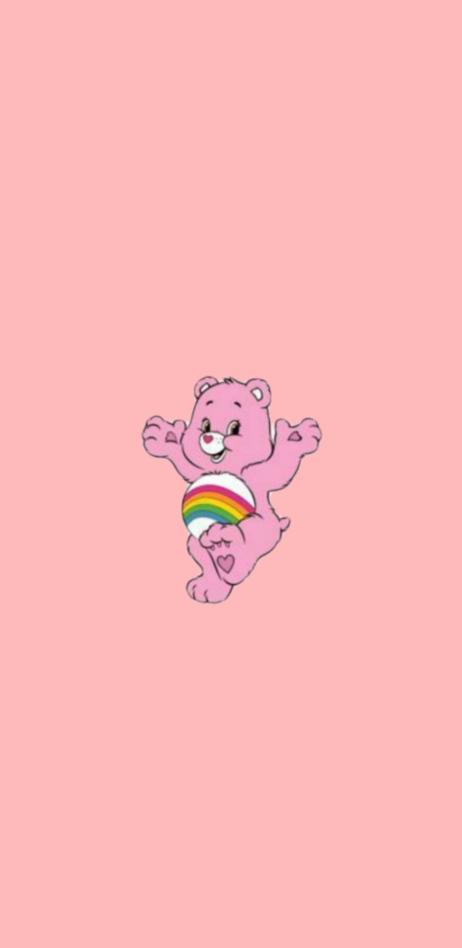 Pink care bear. Cute desktop wallpaper, Care bear tattoos, Care bear