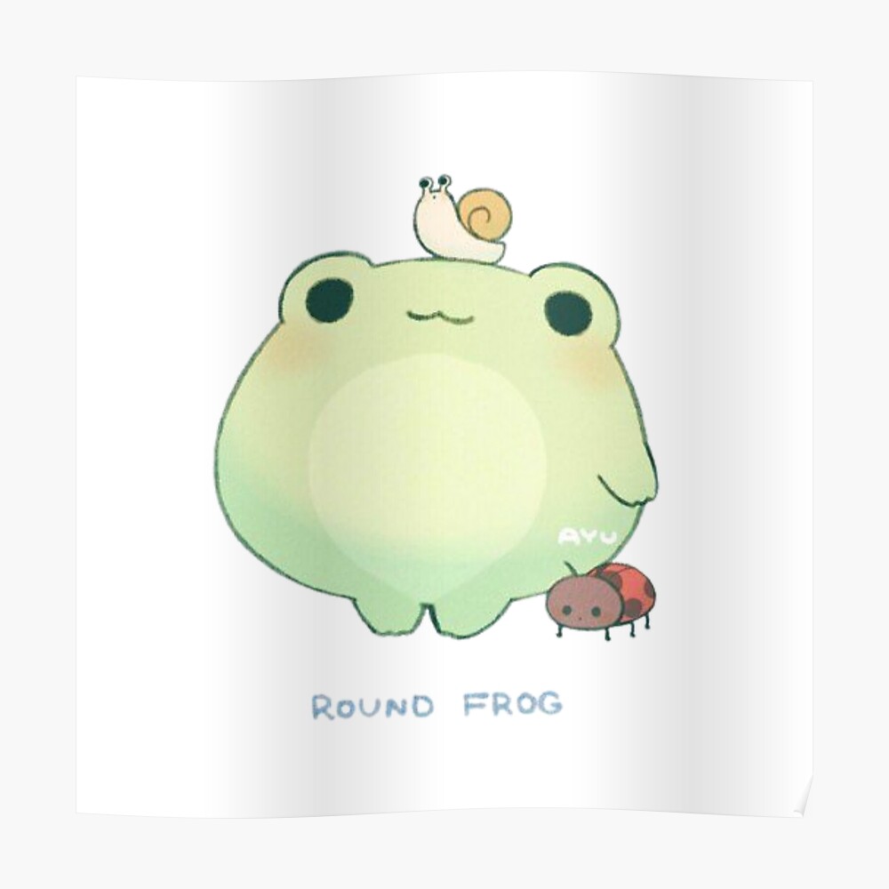Copy of Cute frog wallpaper Sticker