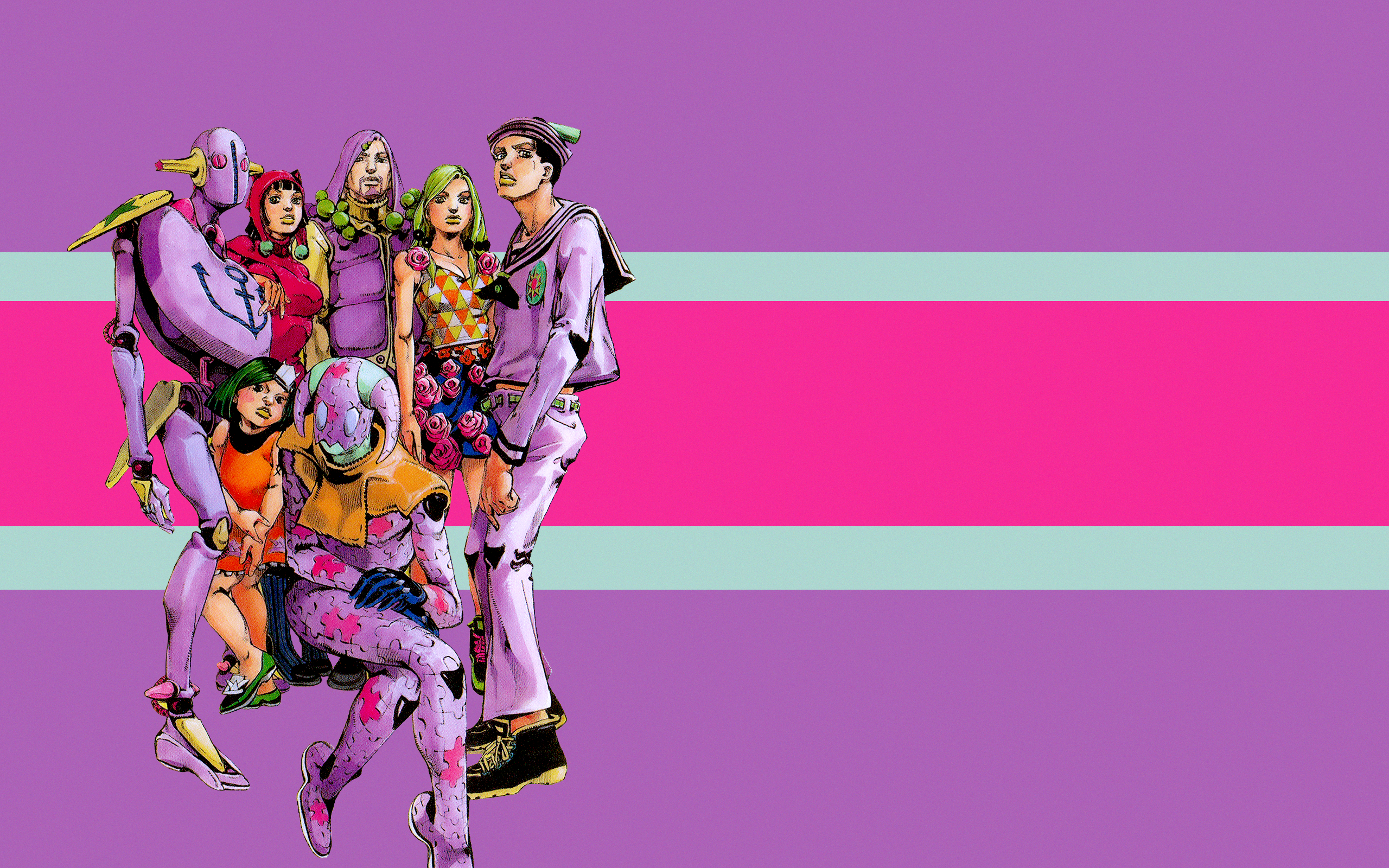 I made some Jojolion wallpaper for myself but I thought you guys might appreciate it