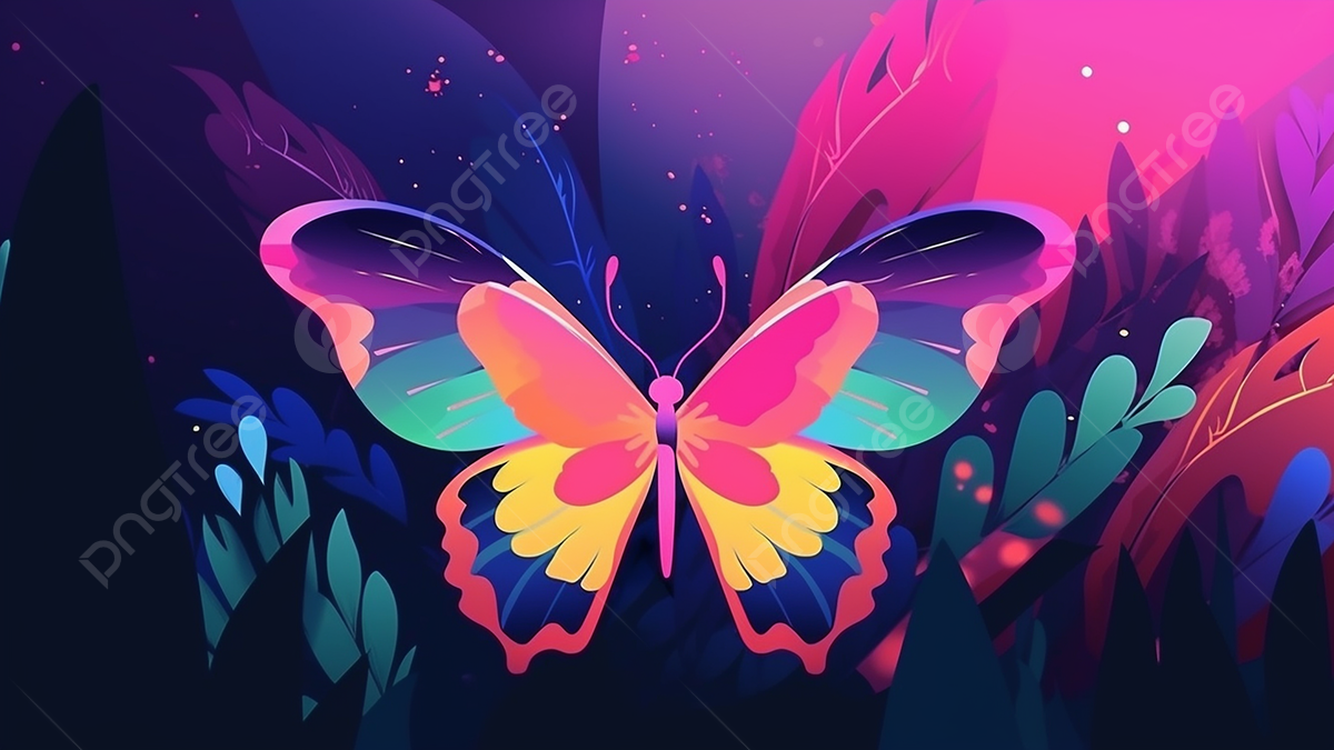 Butterfly Fantasy Background, Butterfly, Dream, Fantasy Butterfly Background Image And Wallpaper for Free Download