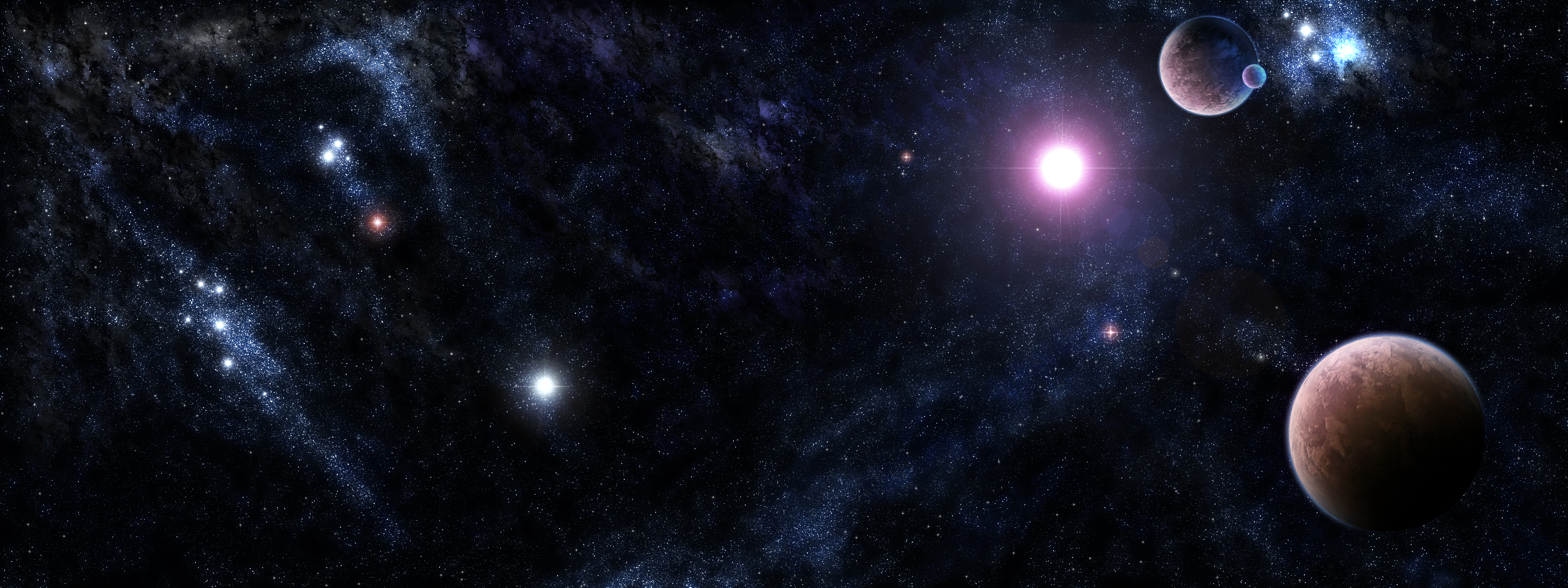 Free download Multi Monitor dual screen sci fi planets stars nebula wallpaper [3200x1200] for your Desktop, Mobile & Tablet. Explore Dual Screen Space Wallpaper. Halo Dual Screen Wallpaper, Dual