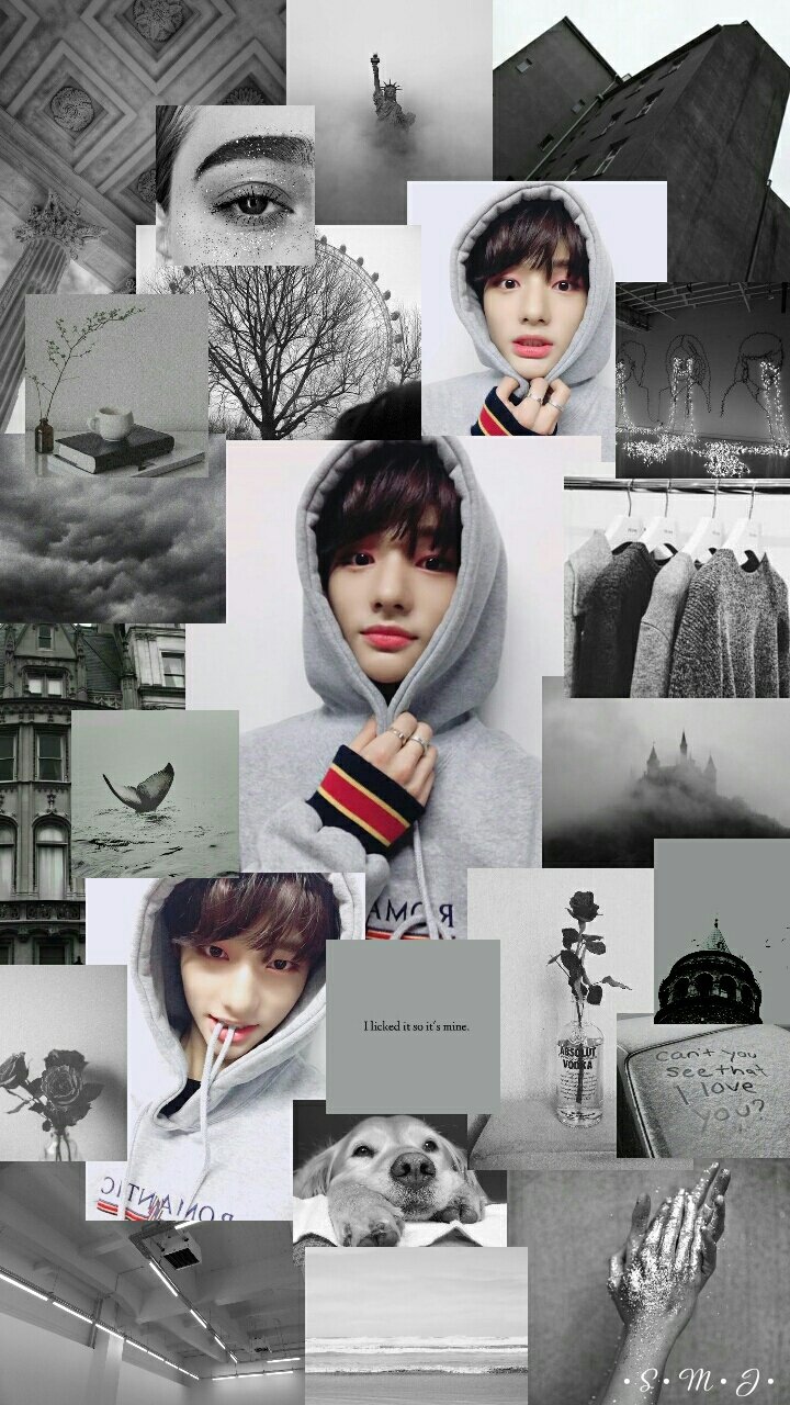 LOCKS DA SABEINA / Lockscreen Hyunjin (Stray Kids) ❁ ғᴀᴠ sᴇ ɢᴏsᴛᴏᴜ ʀᴛ sᴇ sᴀʟᴠᴏᴜ ᴘʀɪɴᴛ sᴇ ᴜsᴀʀ (ᴍᴀʀǫᴜᴇ ᴏ ᴘʀᴏᴊᴇᴛᴏ) #pastel #LockScreen #wallpaper #soft #Gray #grey #cinza #StrayKids #
