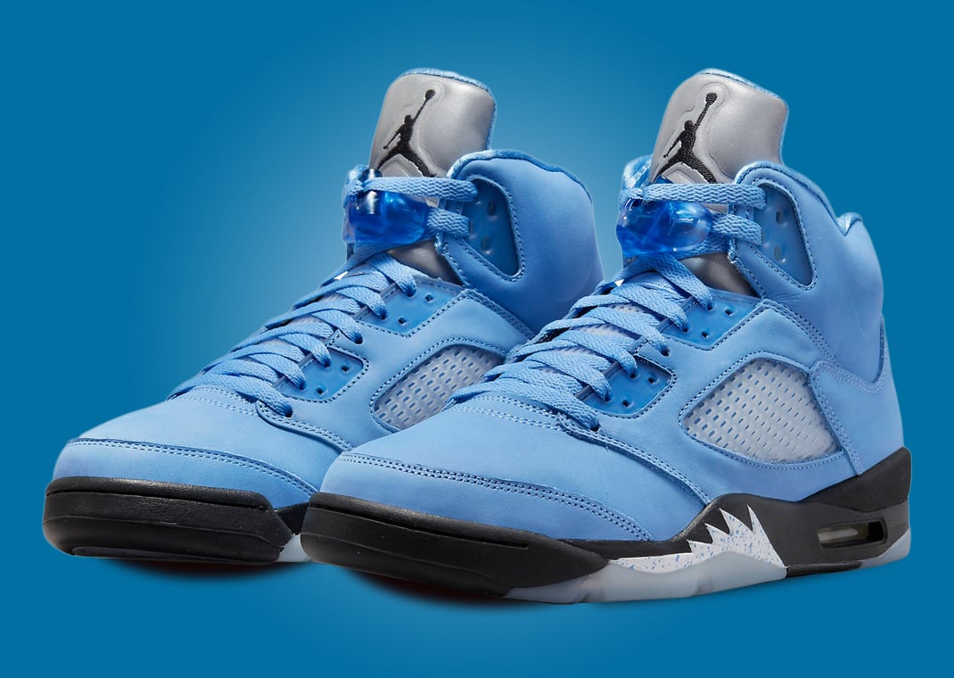 Air Jordan 5 UNC Is Ready For March Madness 2023