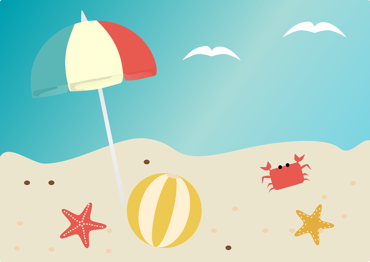 Over 600 Free Beach Vectors