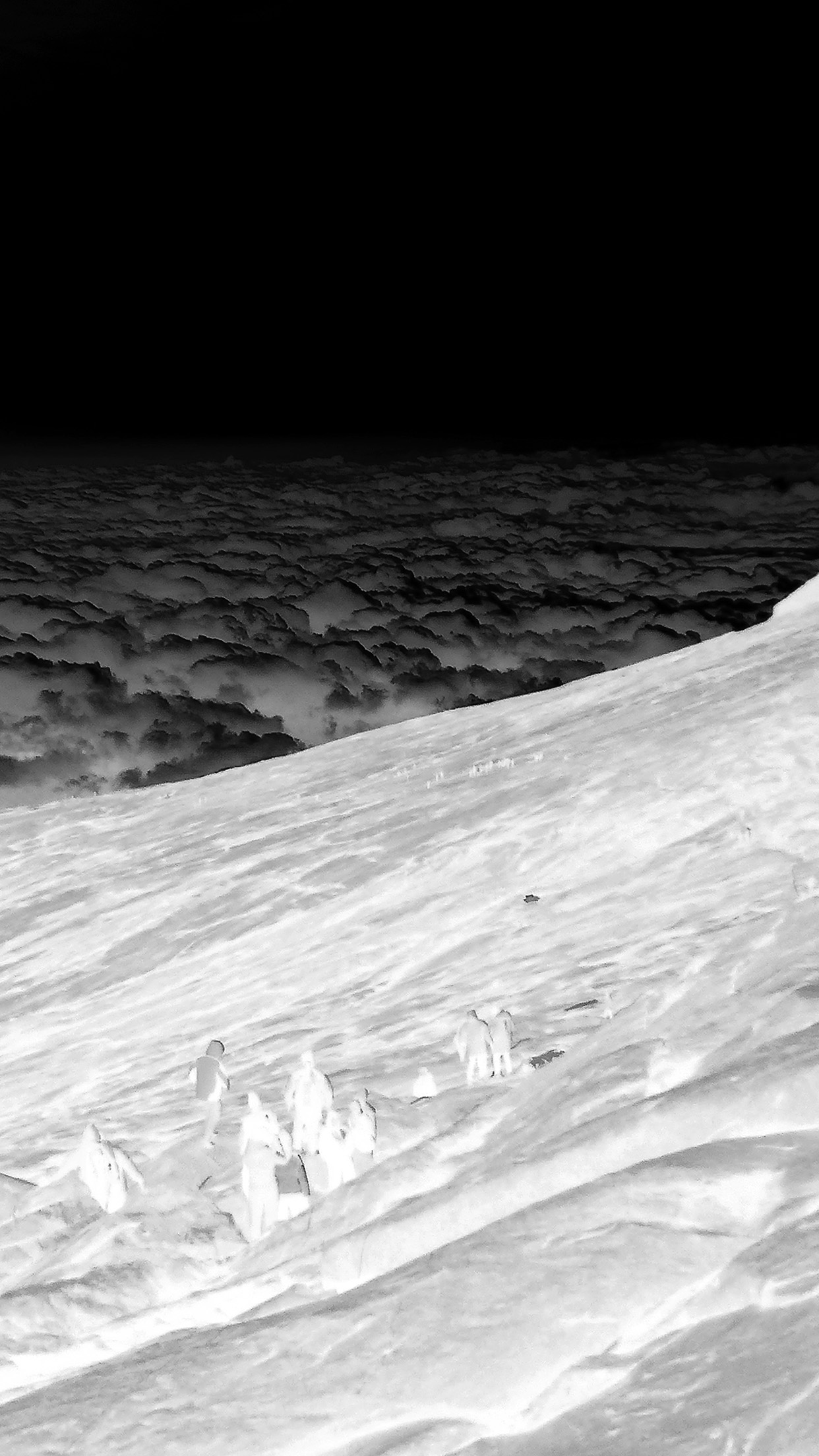 iPhone X wallpaper. mountain sky sunny day cloud climbing invert