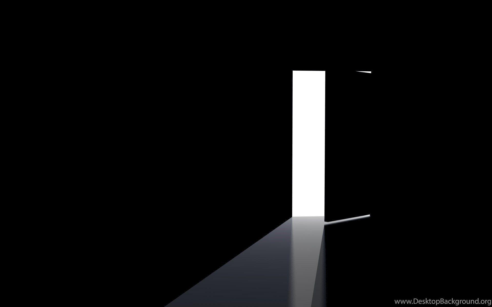 Black Door Wallpaper