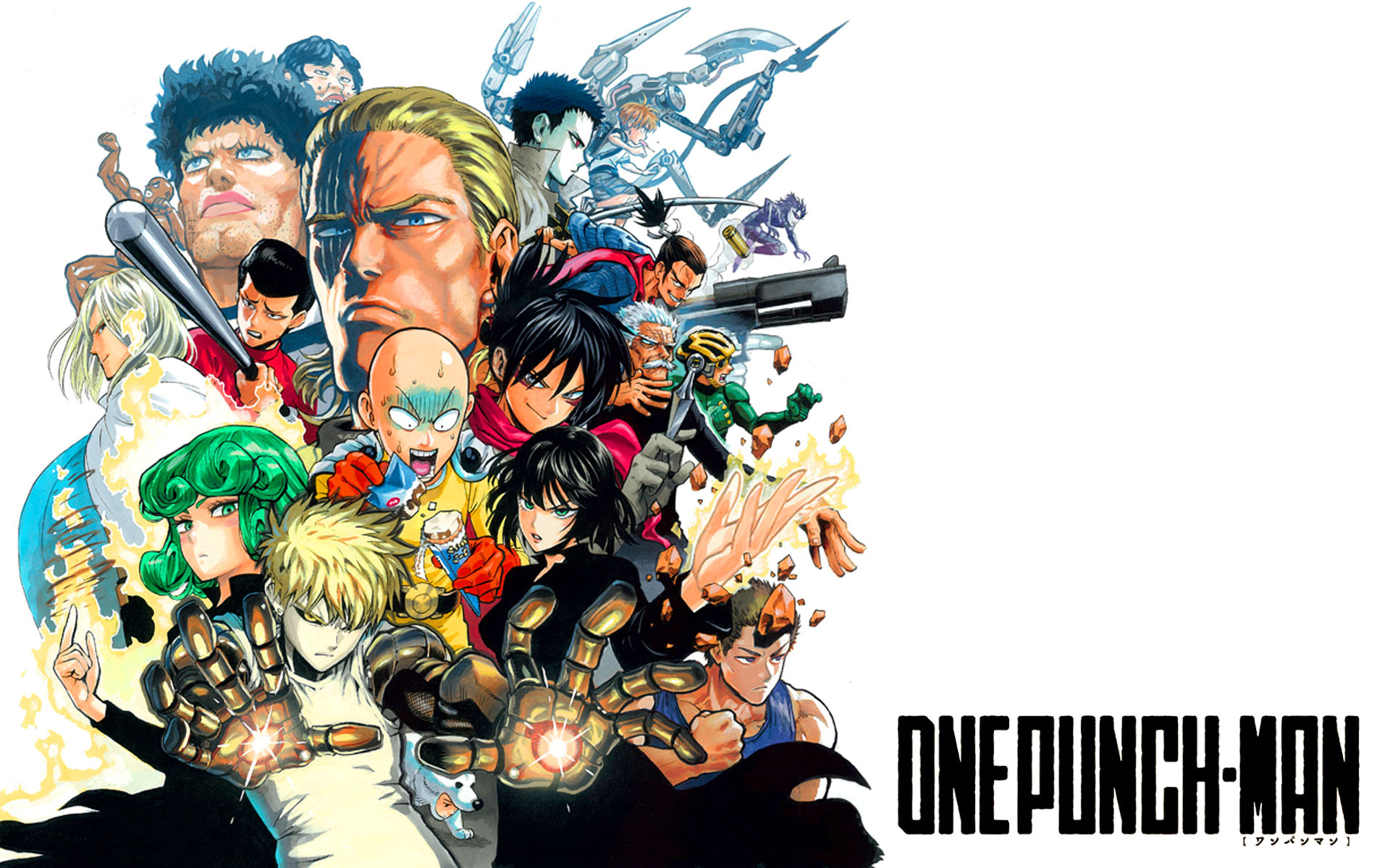One punch man anime, One punch, One punch man manga