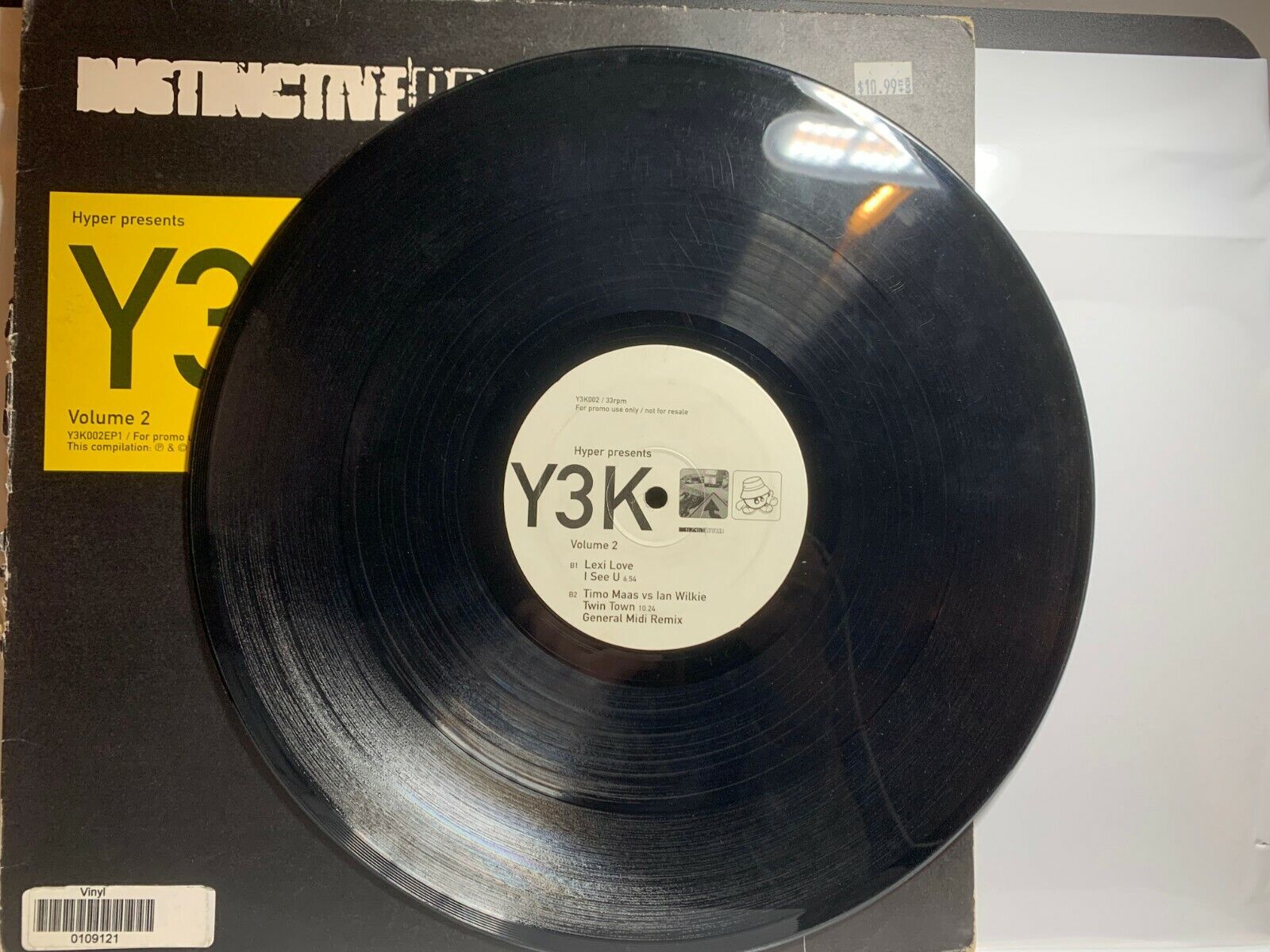Distictive Breaks Y3K Vinyl Record Volume 2 Hybrid BT Way out West