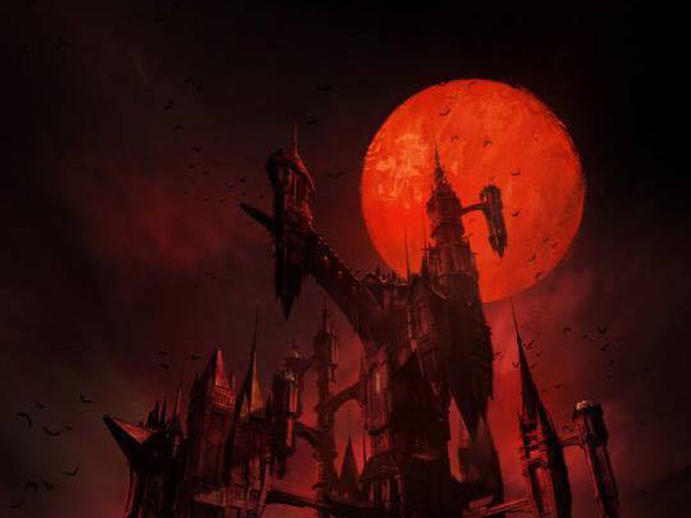 Netflix's Castlevania series gets a poster teasing Dracula's Castle