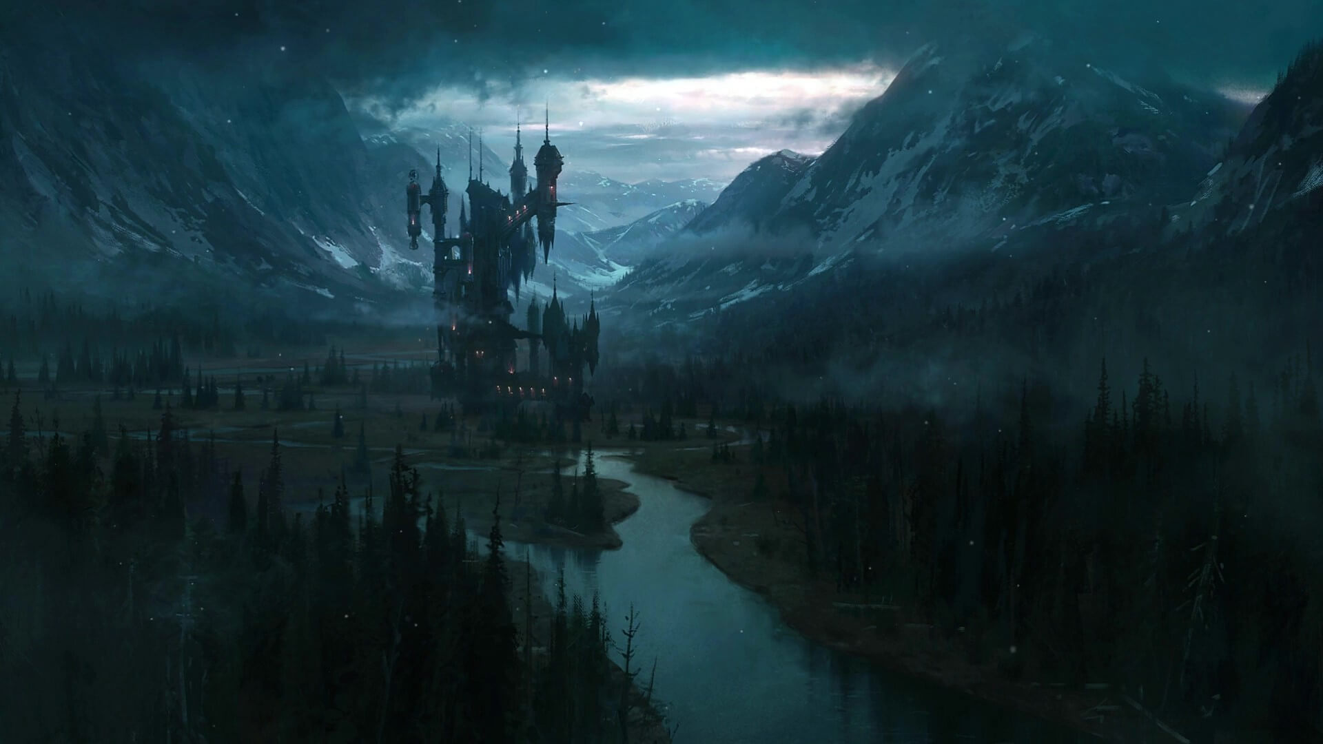 Dracula's Castle Live Wallpaper [Free Download]