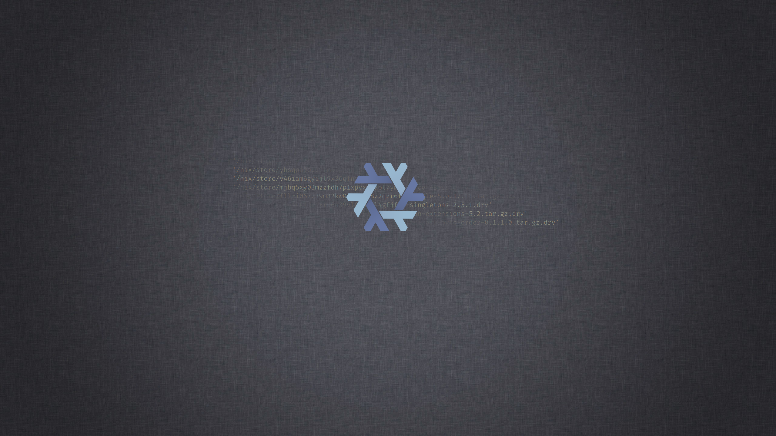 Dark NixOS wallpaper
