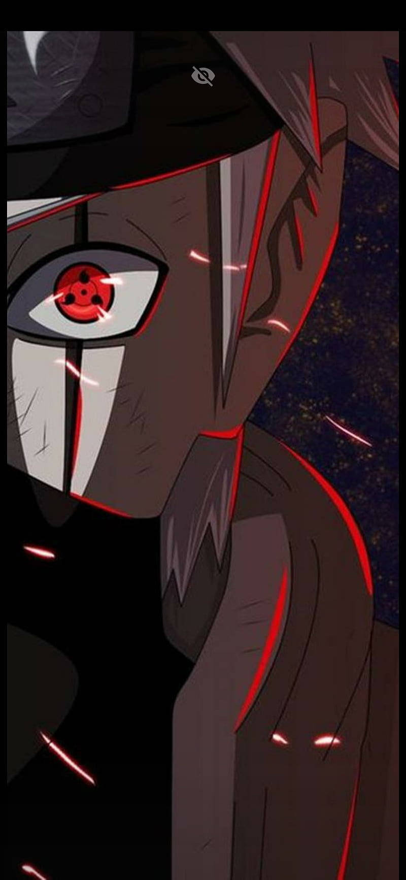Download Red Kakashi iPhone Hatake Naruto Shippuden Wallpaper