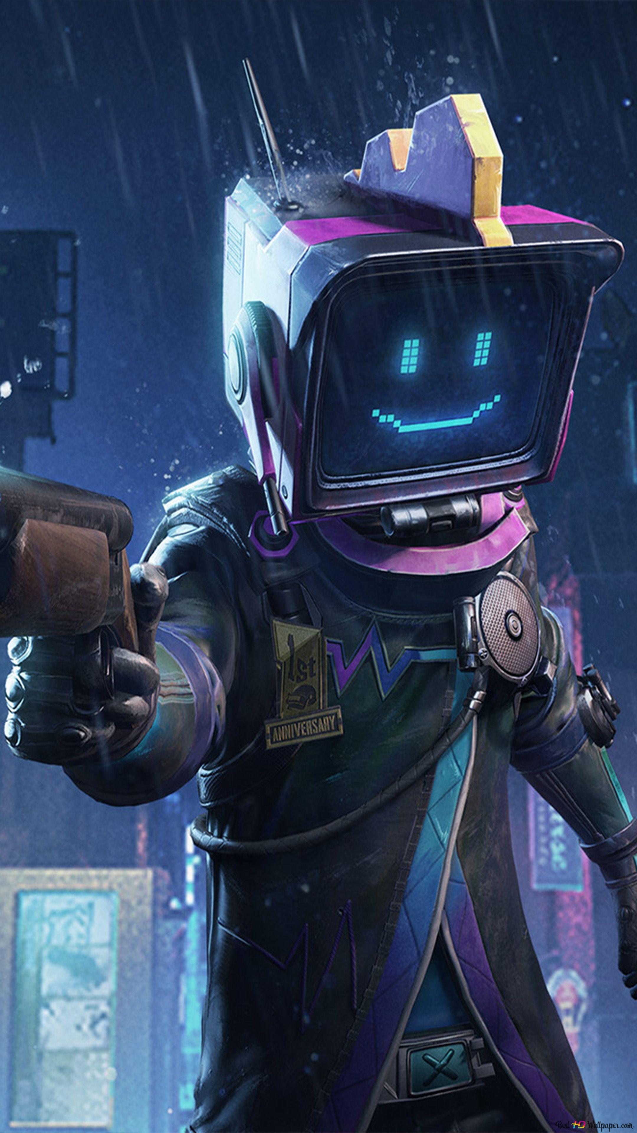 PUBG video game series PUBG new state series game character holding a gun 2K wallpaper download