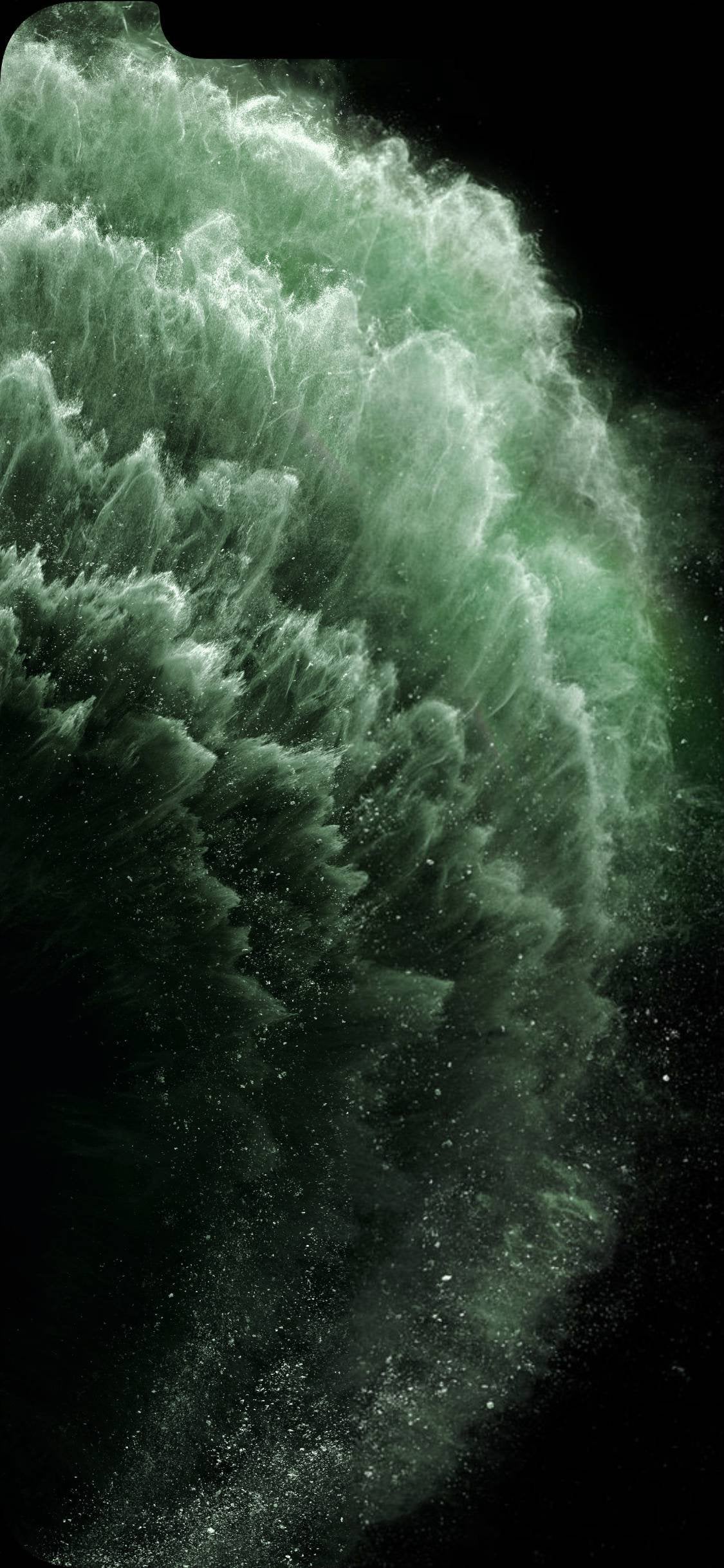 iPhone 11 Green Wallpaper