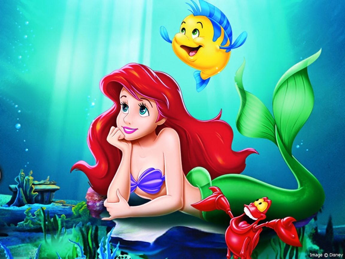 Little Mermaid Desktop Wallpaper