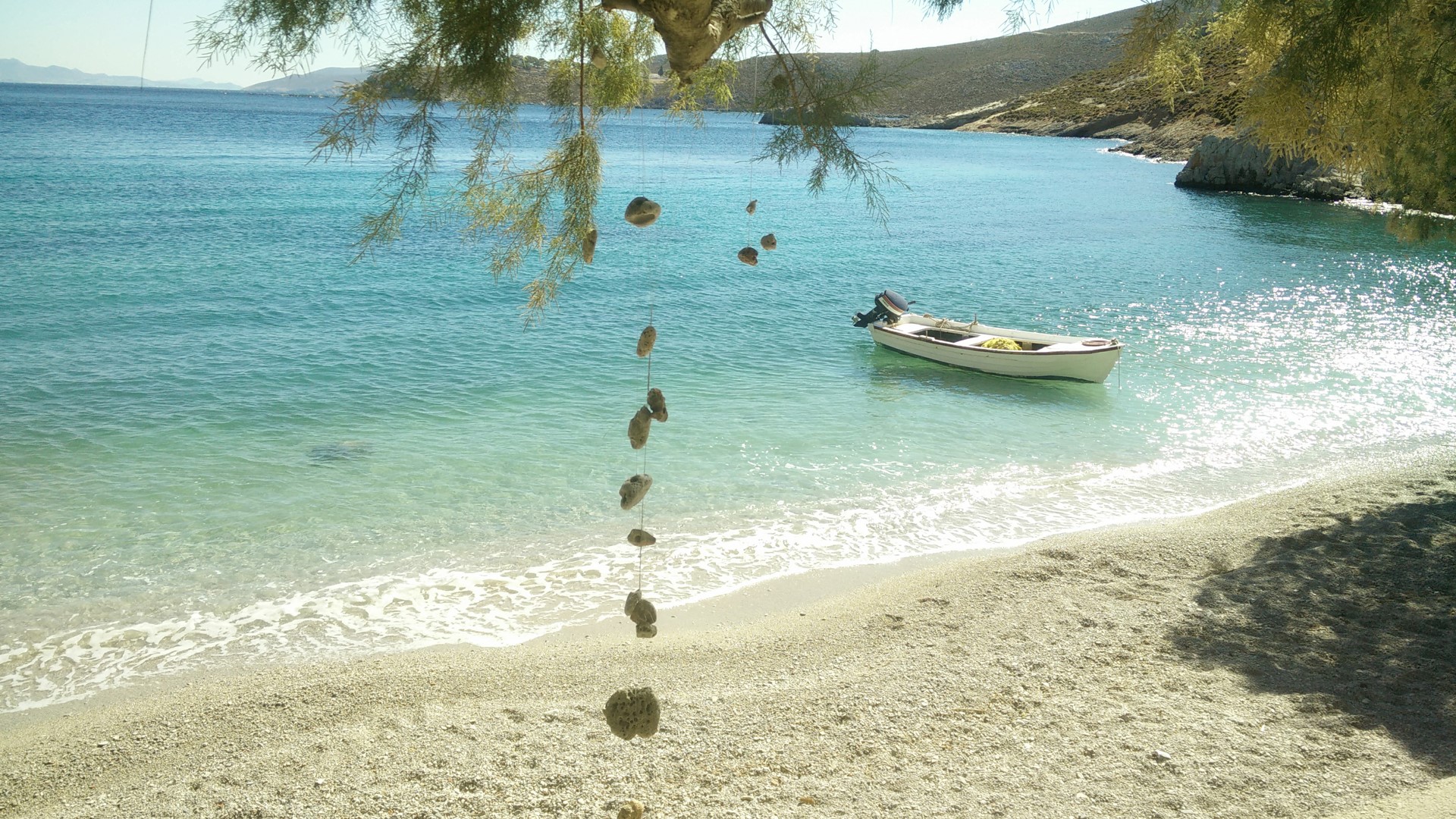 beach, water, island, Kalymnos, Greece, boat Gallery HD Wallpaper