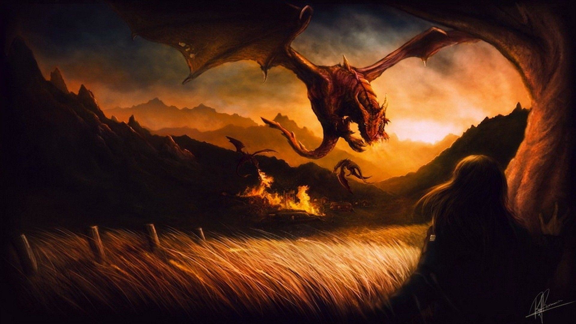 Fantasy Dragon Wallpaper