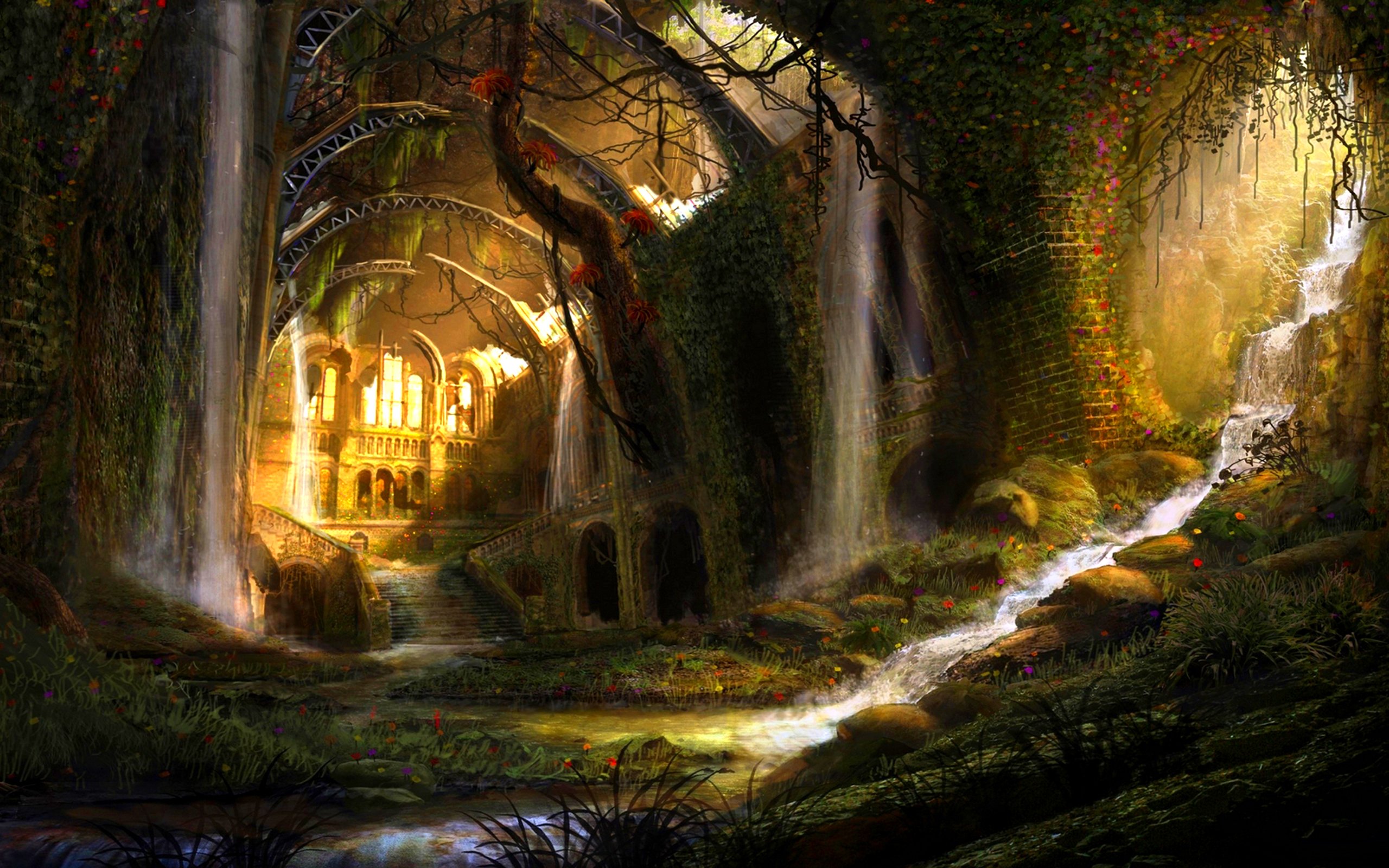 Wallpaper, 2560x1600 px, abstract, abstraction, ART, artistic, artwork, bright, color, fantasy, glow, neon, original, psychedelic 2560x1600