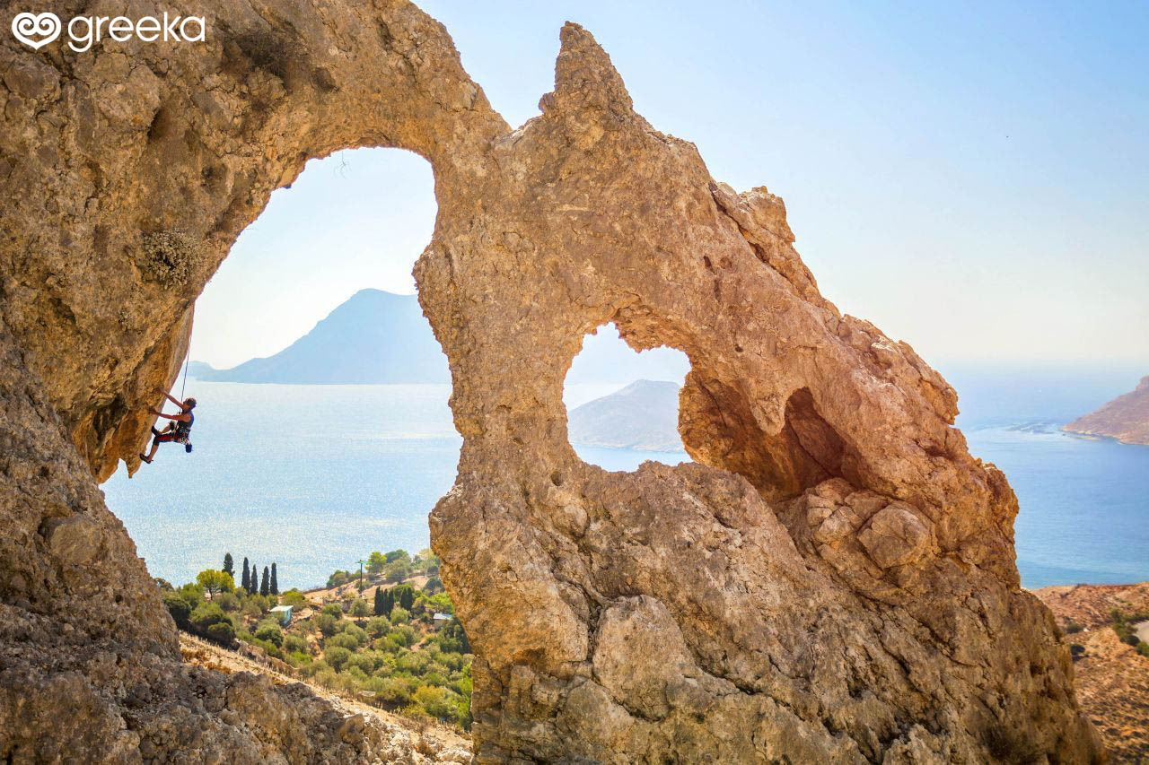 Rock Climbing in Kalymnos, Greece