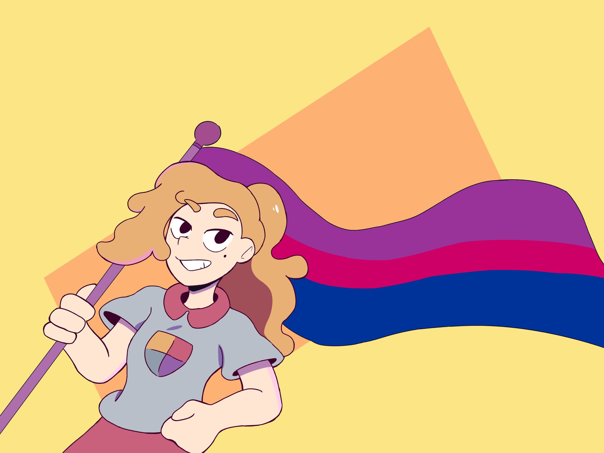 Pataaacrepe Waybright from Amphibia is bisexual #amphibia #sashawaybright #bisexual