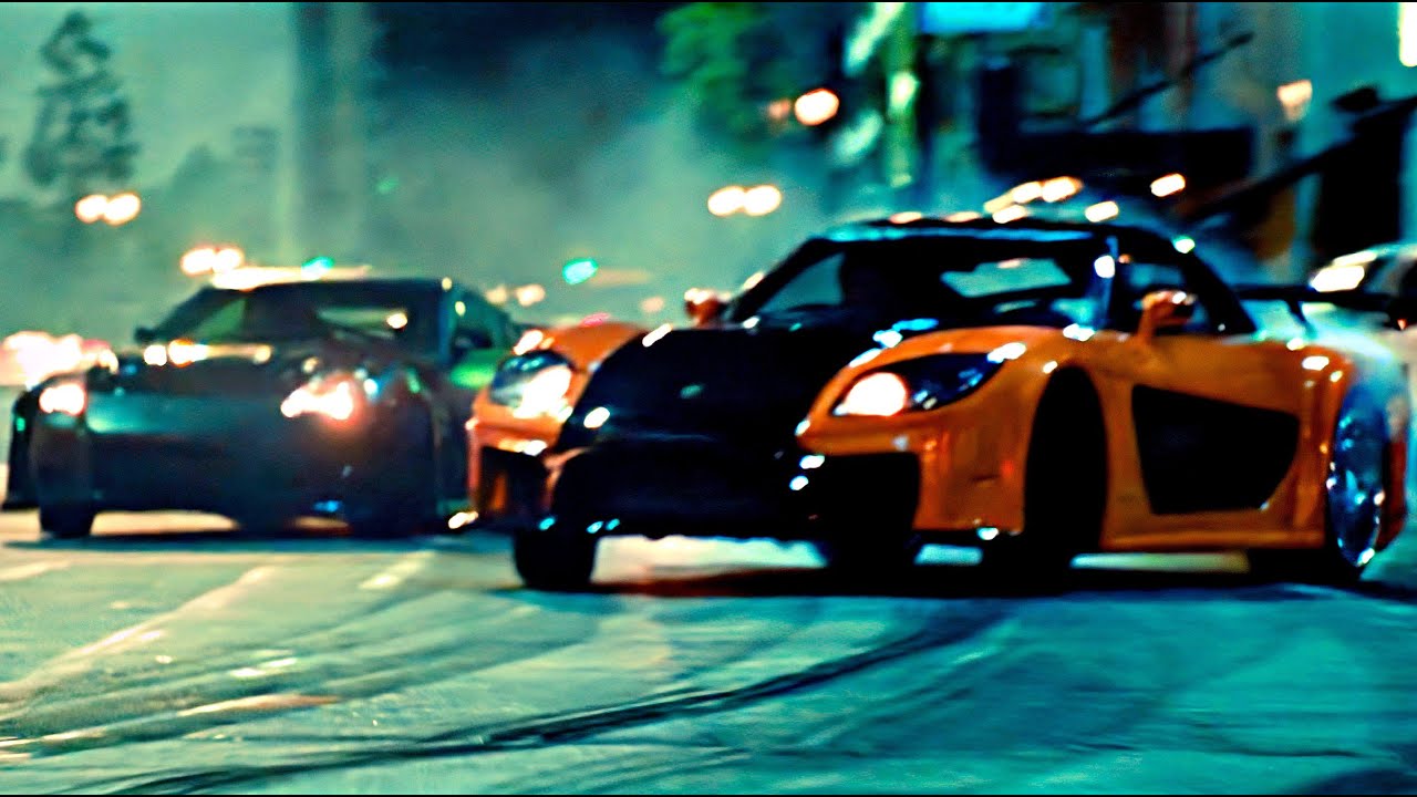 The Fast And The Furious: Tokyo Drift (2006) Vs Han Downtown Tokyo ChaseK UHD