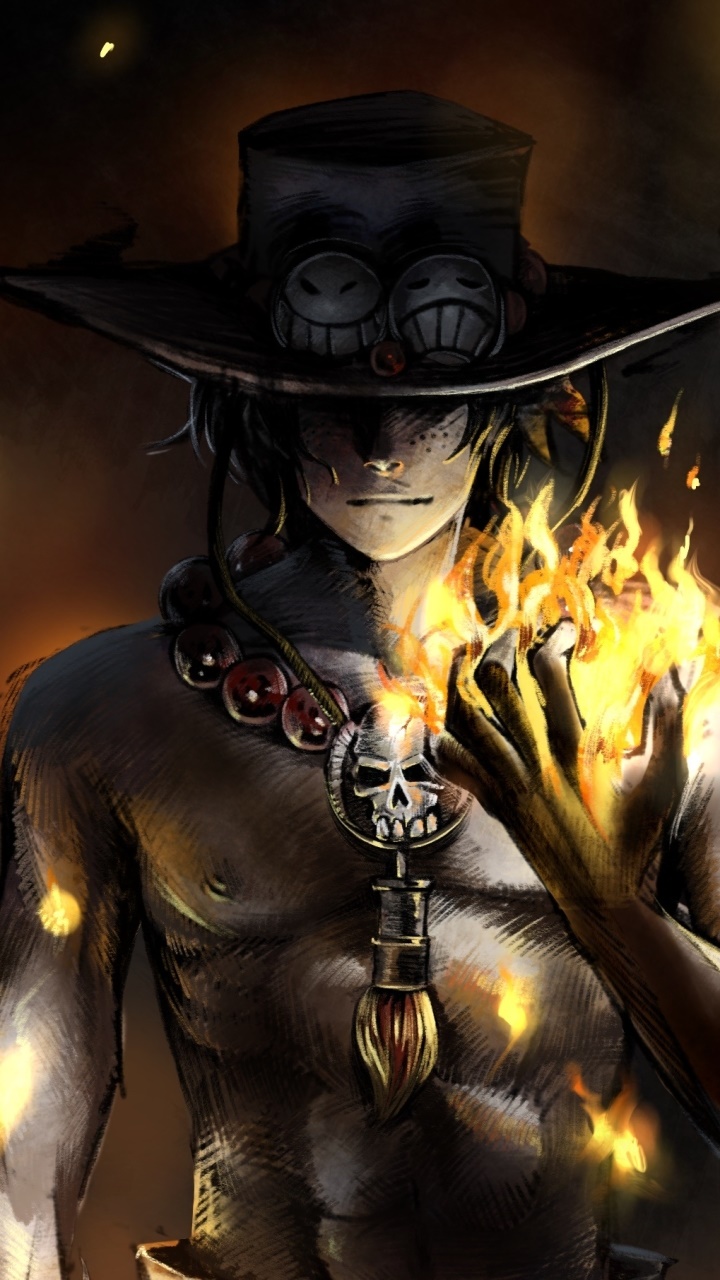 Wallpaper / Anime One Piece Phone Wallpaper, Portgas D. Ace, 720x1280 free download