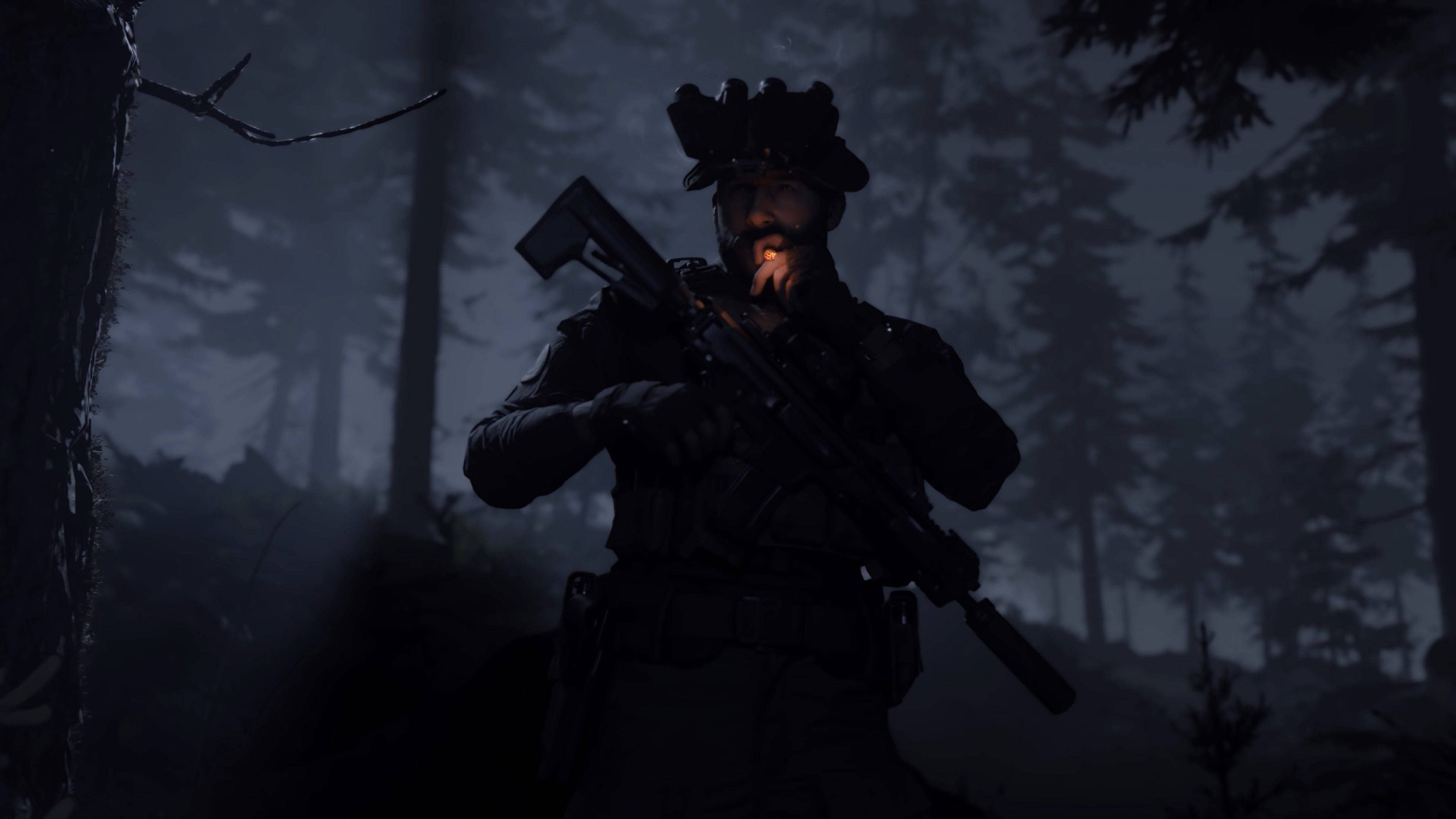 Download Modern Warfare Captain Price 4K Wallpaper