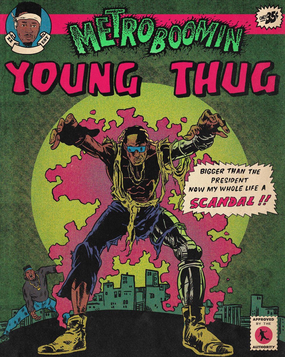 Rap Favorites Boomin is revealing more album features with comic covers