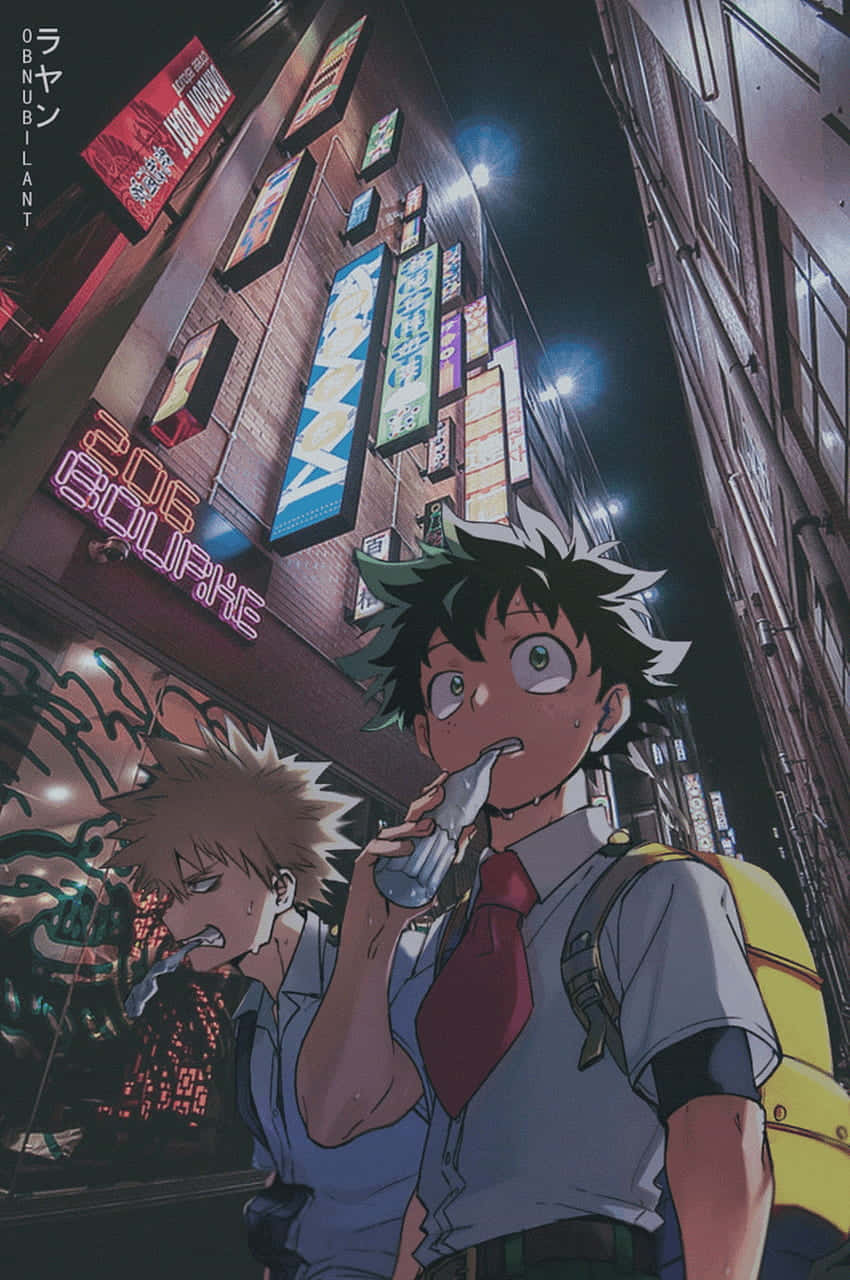 Download Bakugo And Deku Pfp Ideas Wallpaper