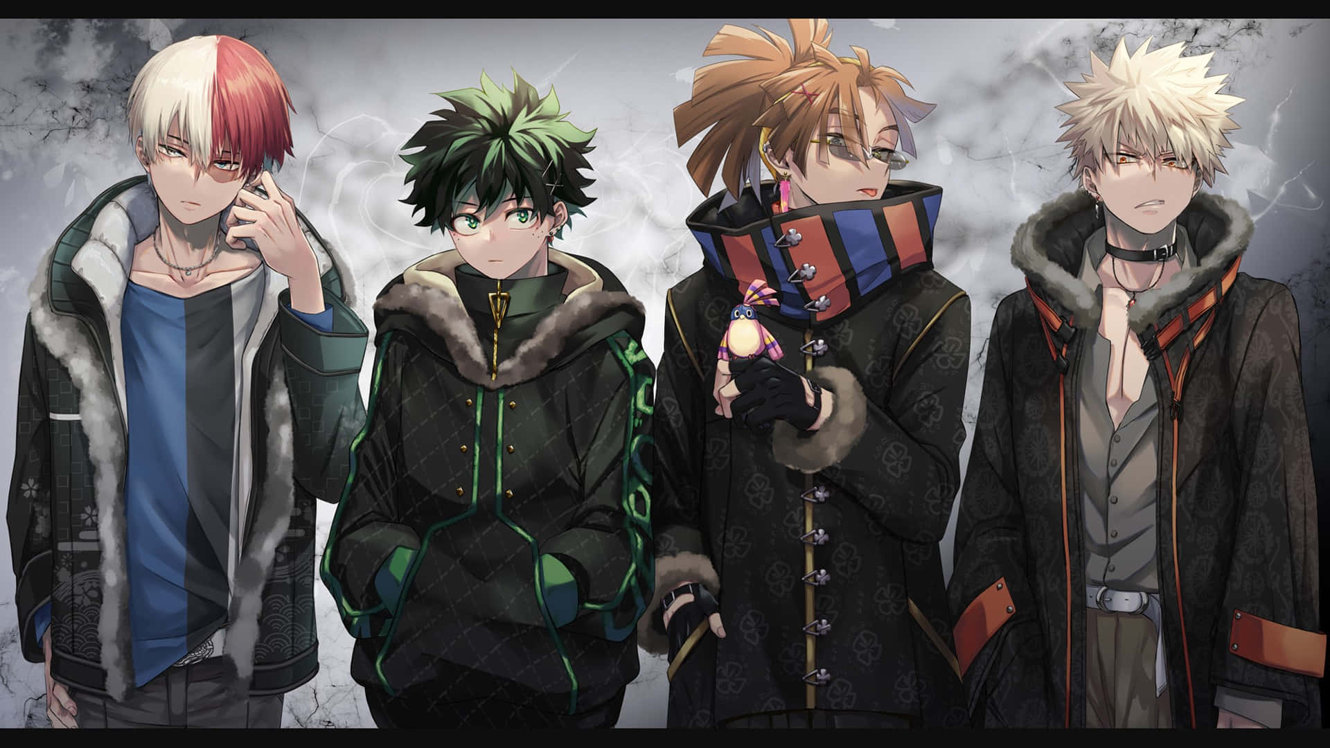 Download Bakugo Leads the Way Wallpaper