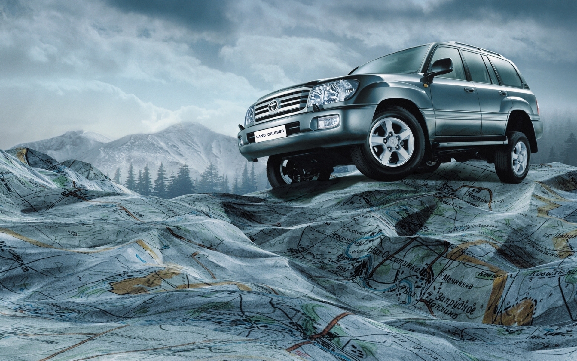 Toyota Land Cruiser 100 Desktop wallpaper 1920x1080