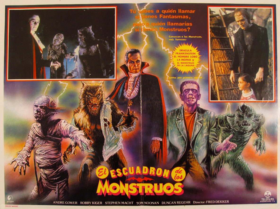 The Monster Squad. Monster squad, Horror posters, Monster