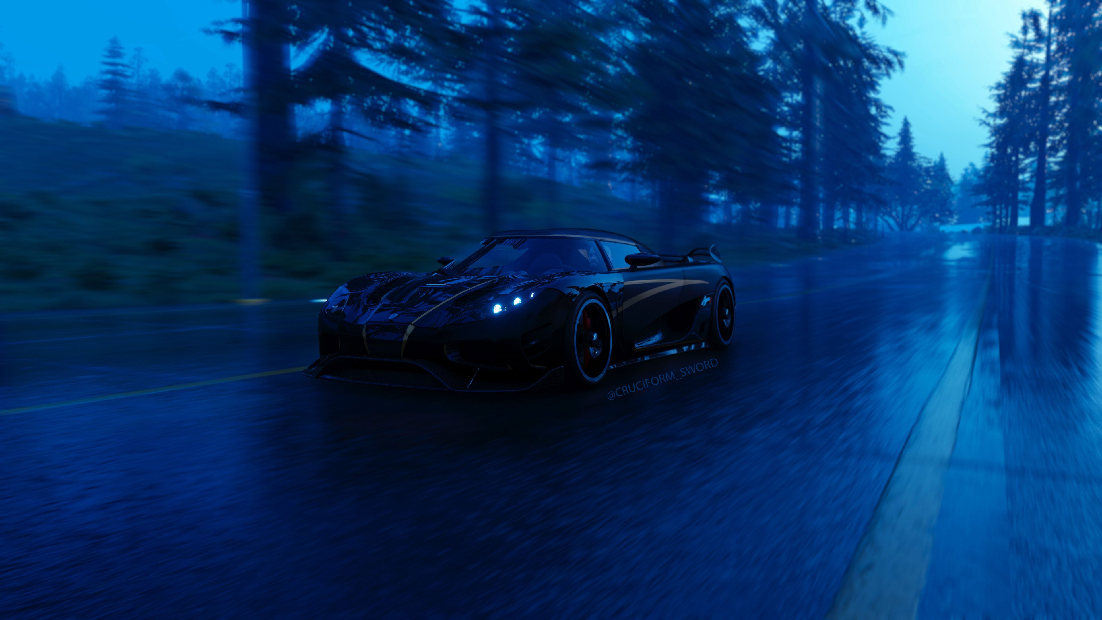 4K, Photography, Koenigsegg Agera R, Supercars, PC Gaming, Video Games, Screen Shot, In Game, The Crew 2, 4K Gallery HD Wallpaper